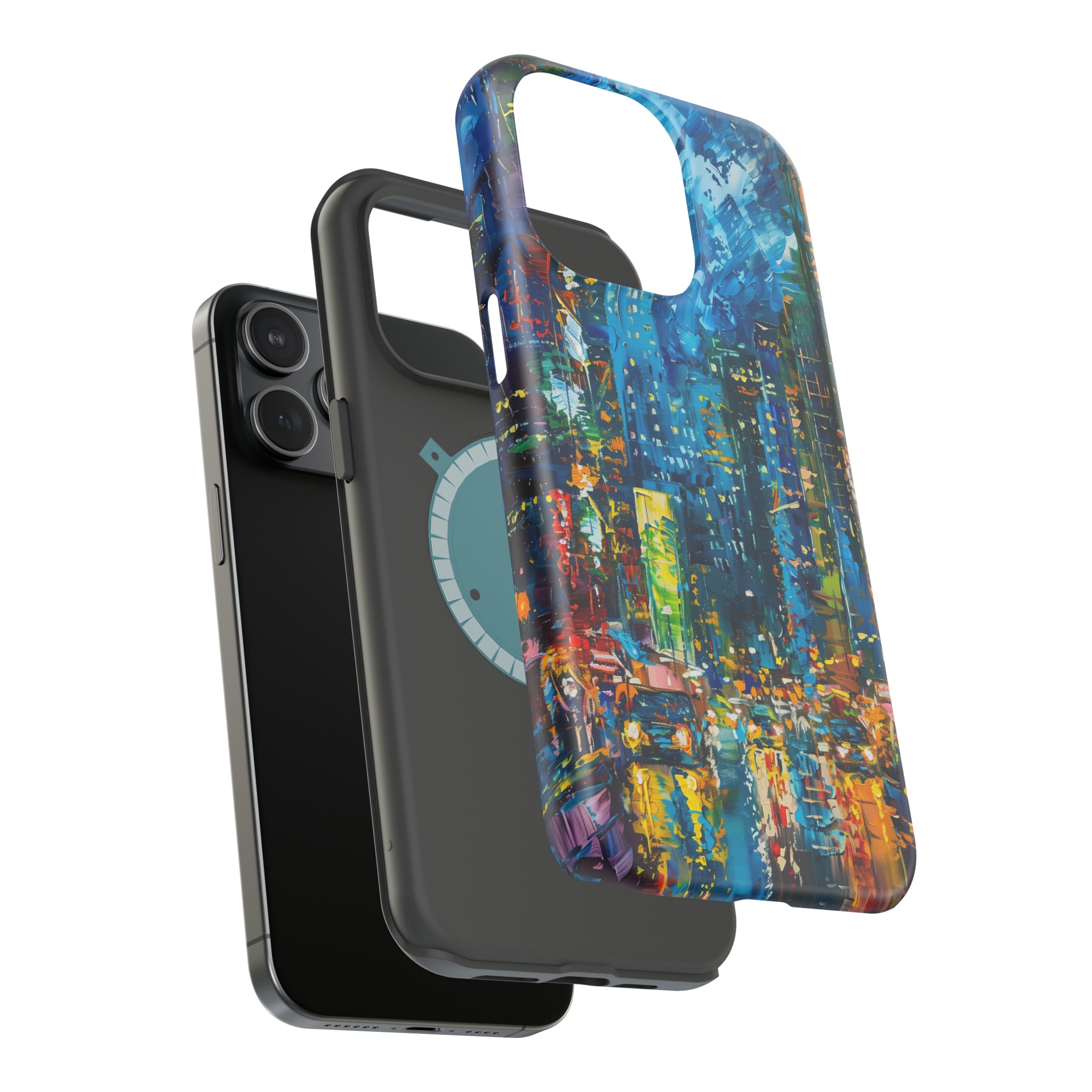 STIKISS™ Oil Paints Collection 01-005 New York iPhone MagSafe Tough Case