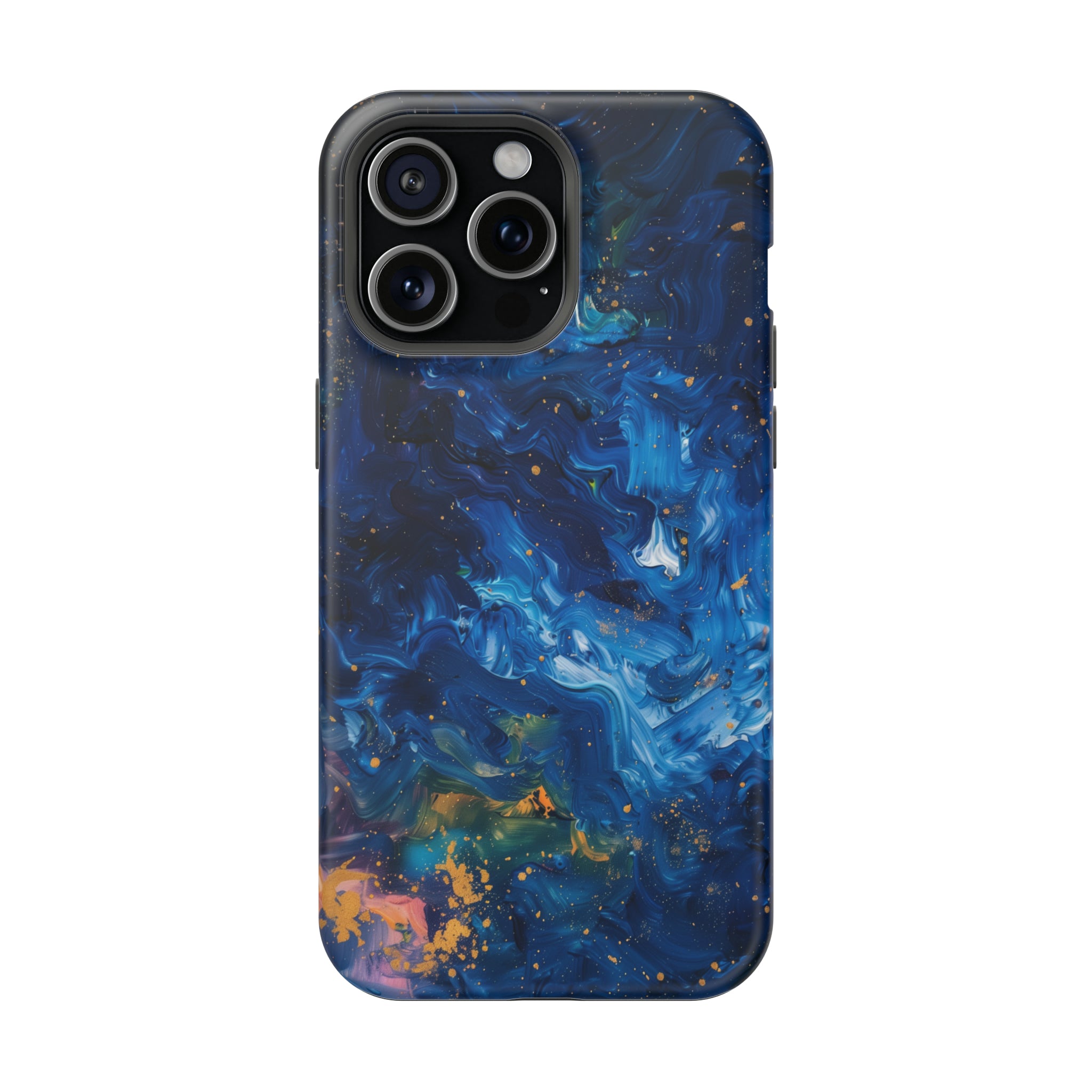 STIKISS™ Oil Paints Collection 01-013 Milky way iPhone MagSafe Tough Case