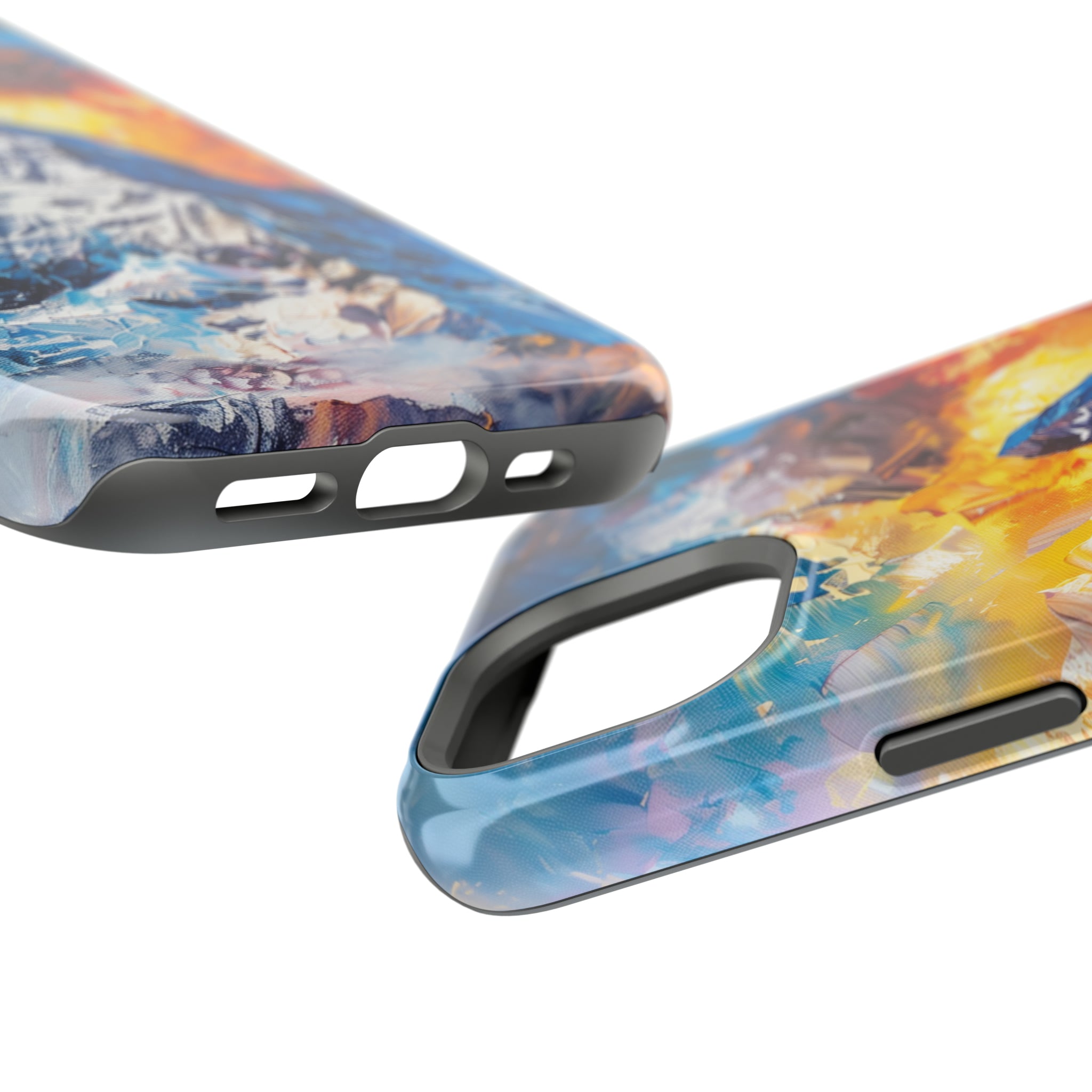 STIKISS™ Oil Paints Collection 01-009 Mount Everest iPhone MagSafe Tough Case