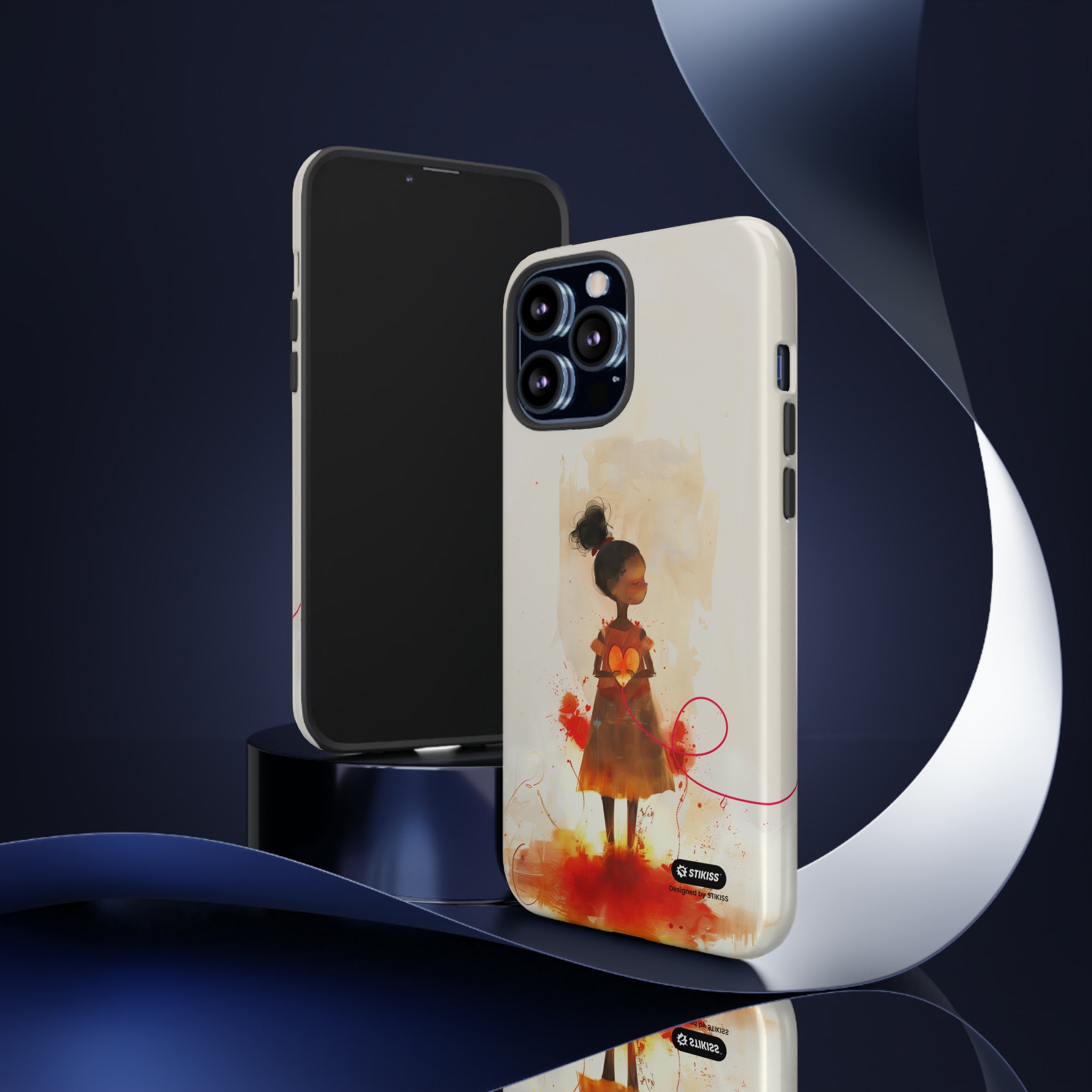 STIKISS™ Exploring Love Collection 010 - Lover Tough iPhone, Galaxy, Pixel phone Case