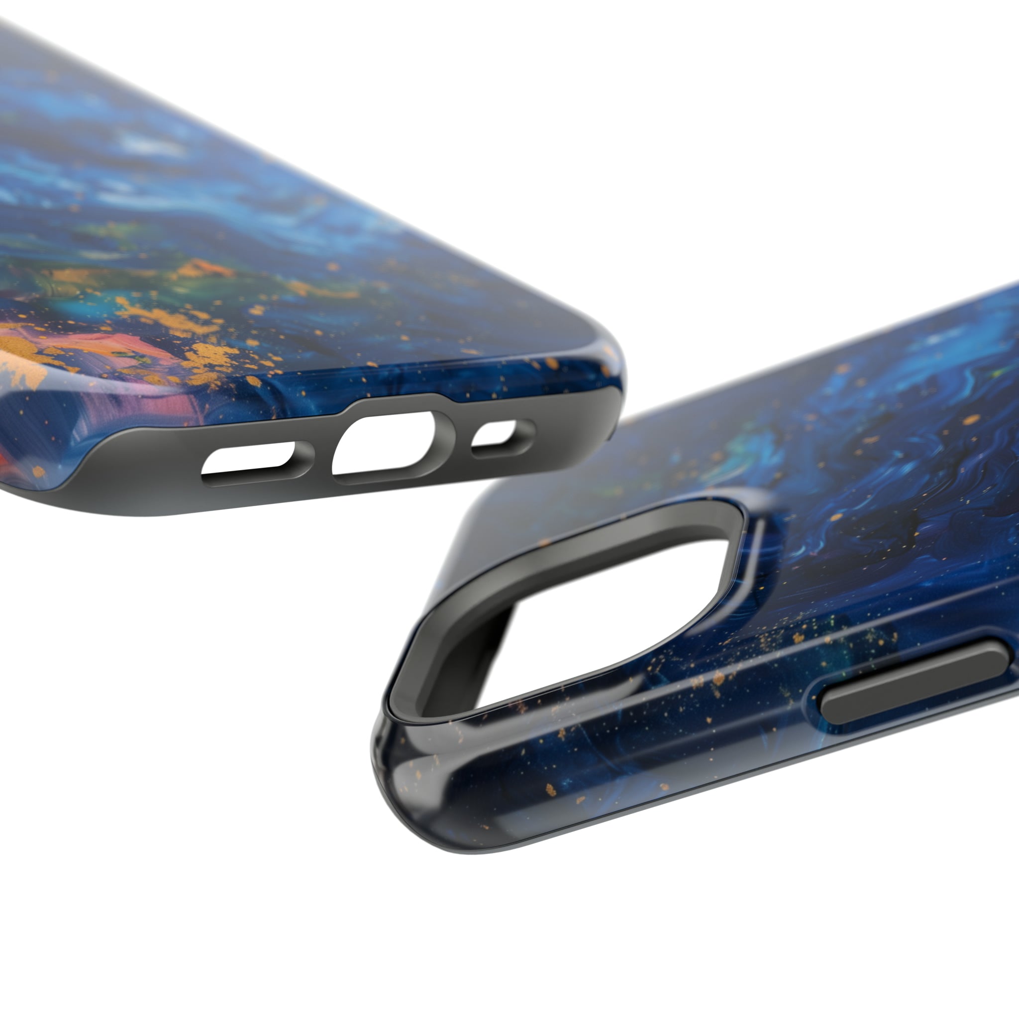 STIKISS™ Oil Paints Collection 01-013 Milky way iPhone MagSafe Tough Case