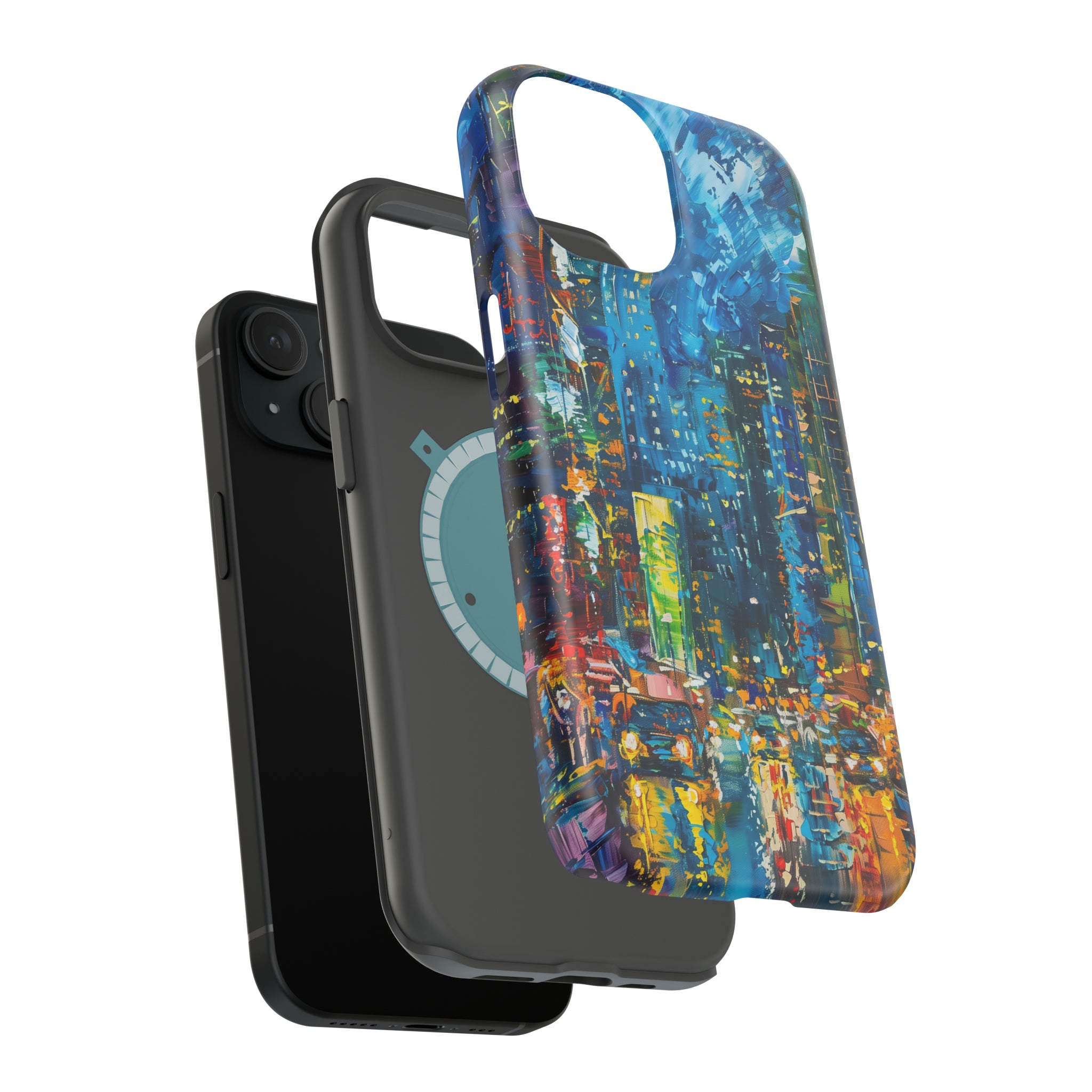 STIKISS™ Oil Paints Collection 01-005 New York iPhone MagSafe Tough Case