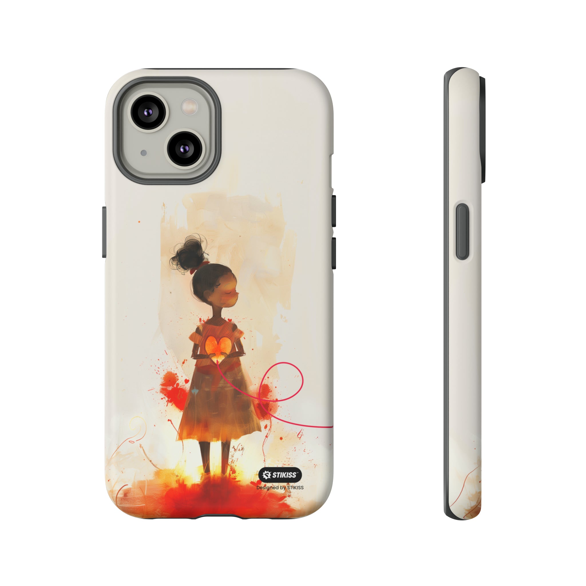 STIKISS™ Exploring Love Collection 010 - Lover Tough iPhone, Galaxy, Pixel phone Case