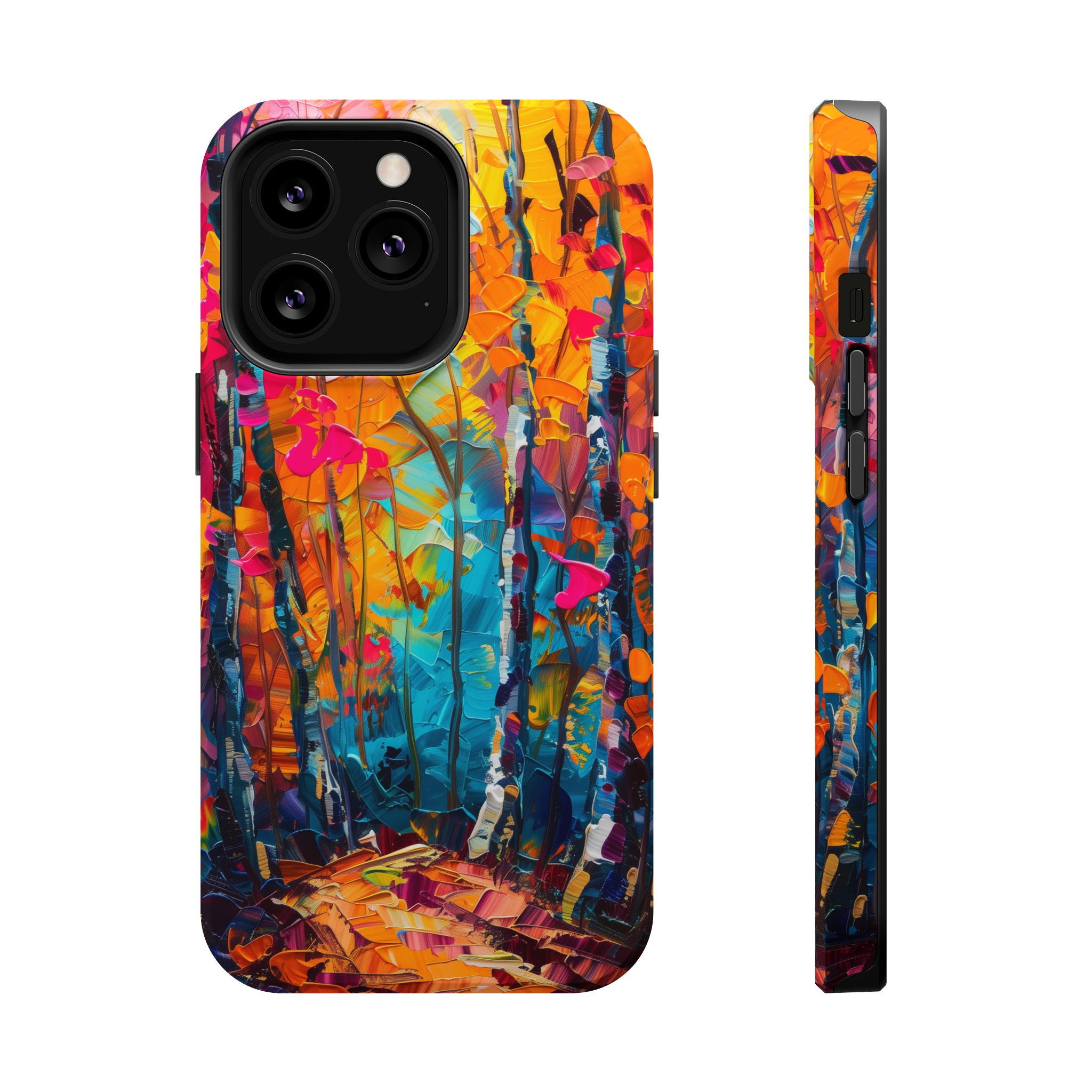 STIKISS™ Oil Paints Collection 01-002 Forest iPhone MagSafe Tough Case