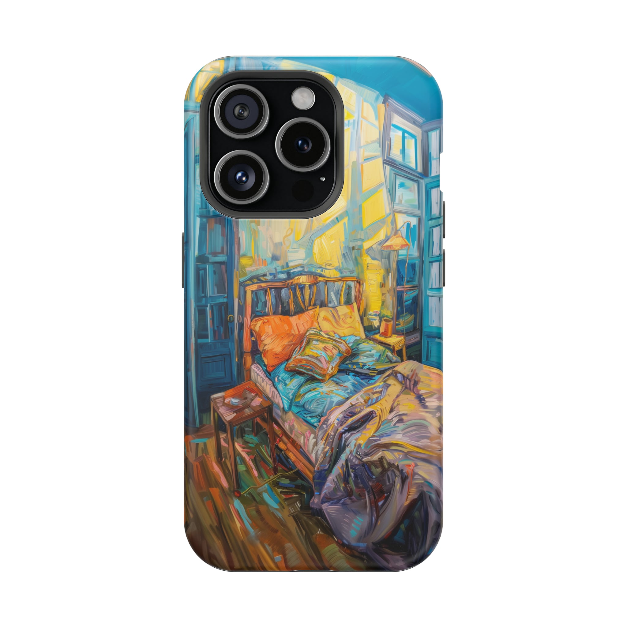 STIKISS™ Oil Paints Collection 01-020 Bed iPhone MagSafe Tough Case