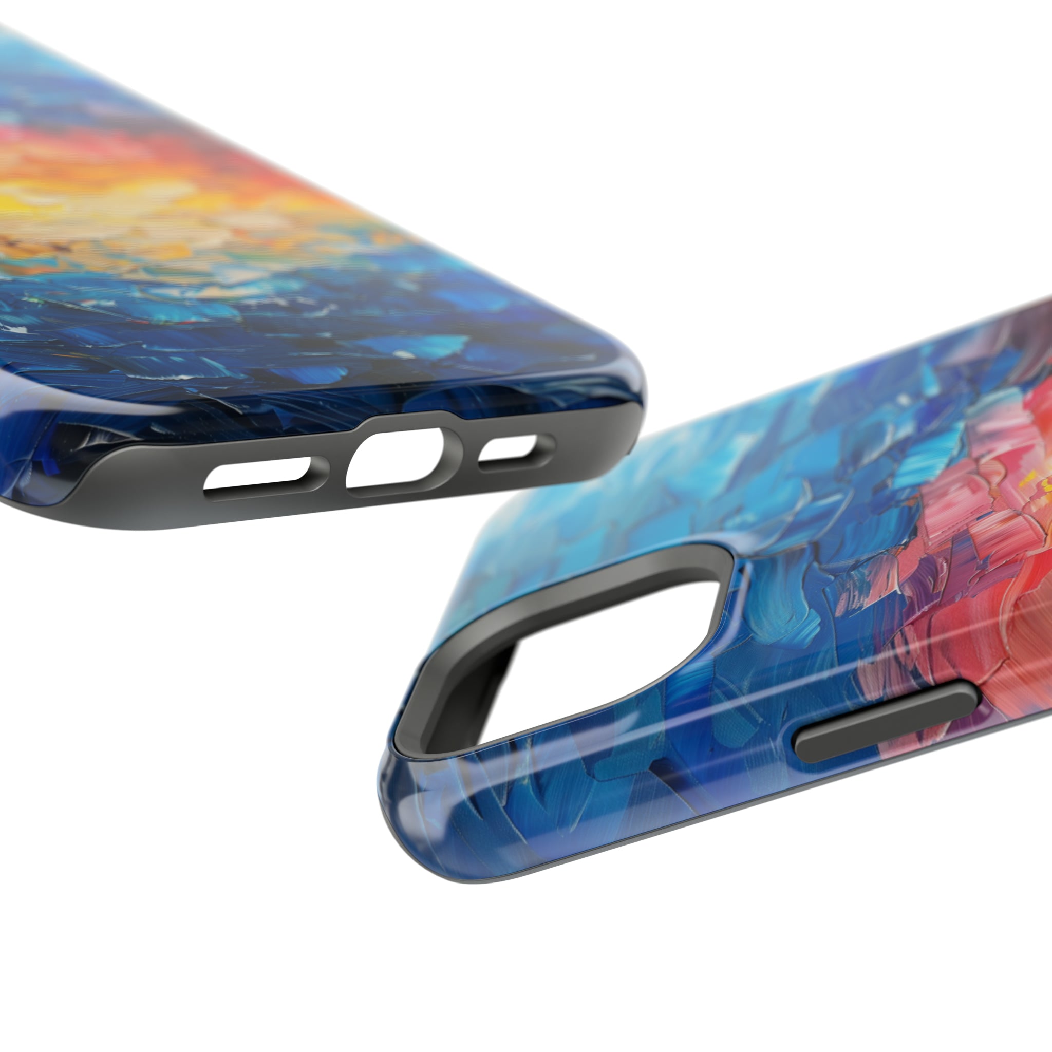 STIKISS™ Oil Paints Collection 01-004 Sunset iPhone MagSafe Tough Case