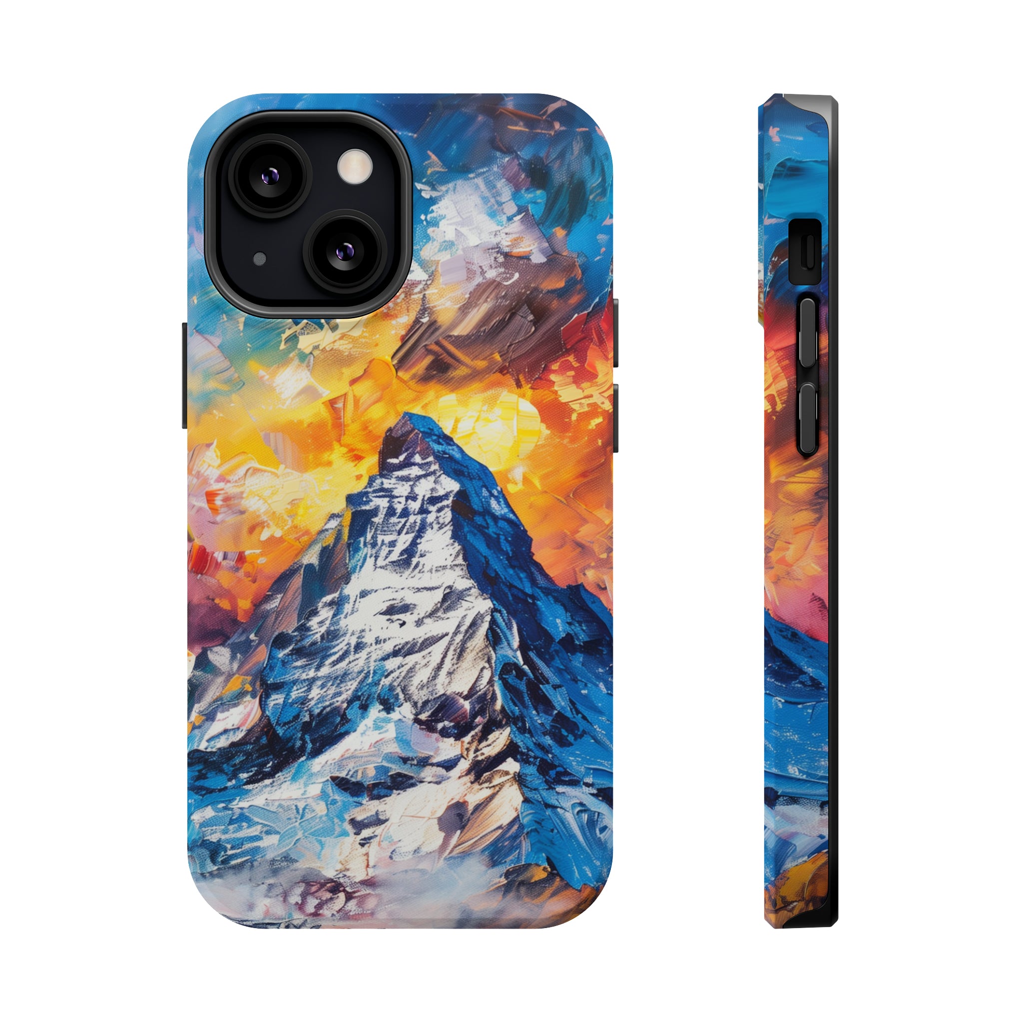 STIKISS™ Oil Paints Collection 01-009 Mount Everest iPhone MagSafe Tough Case