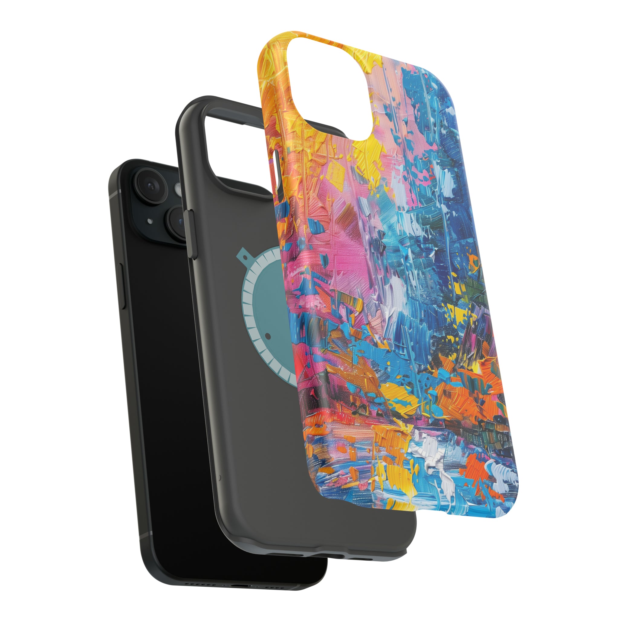 STIKISS™ Oil Paints Collection 01-010 Niagara Falls iPhone MagSafe Tough Case