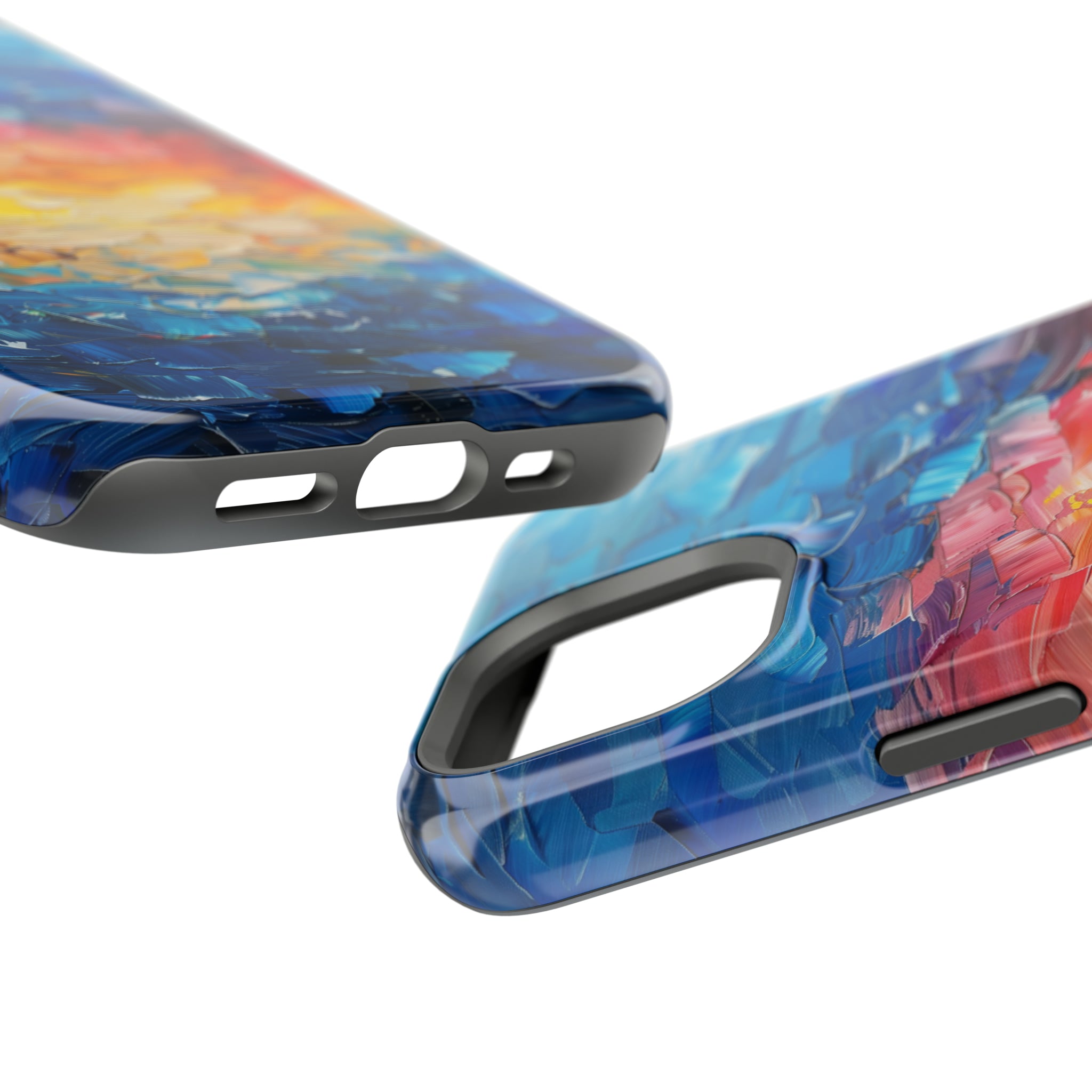 STIKISS™ Oil Paints Collection 01-004 Sunset iPhone MagSafe Tough Case