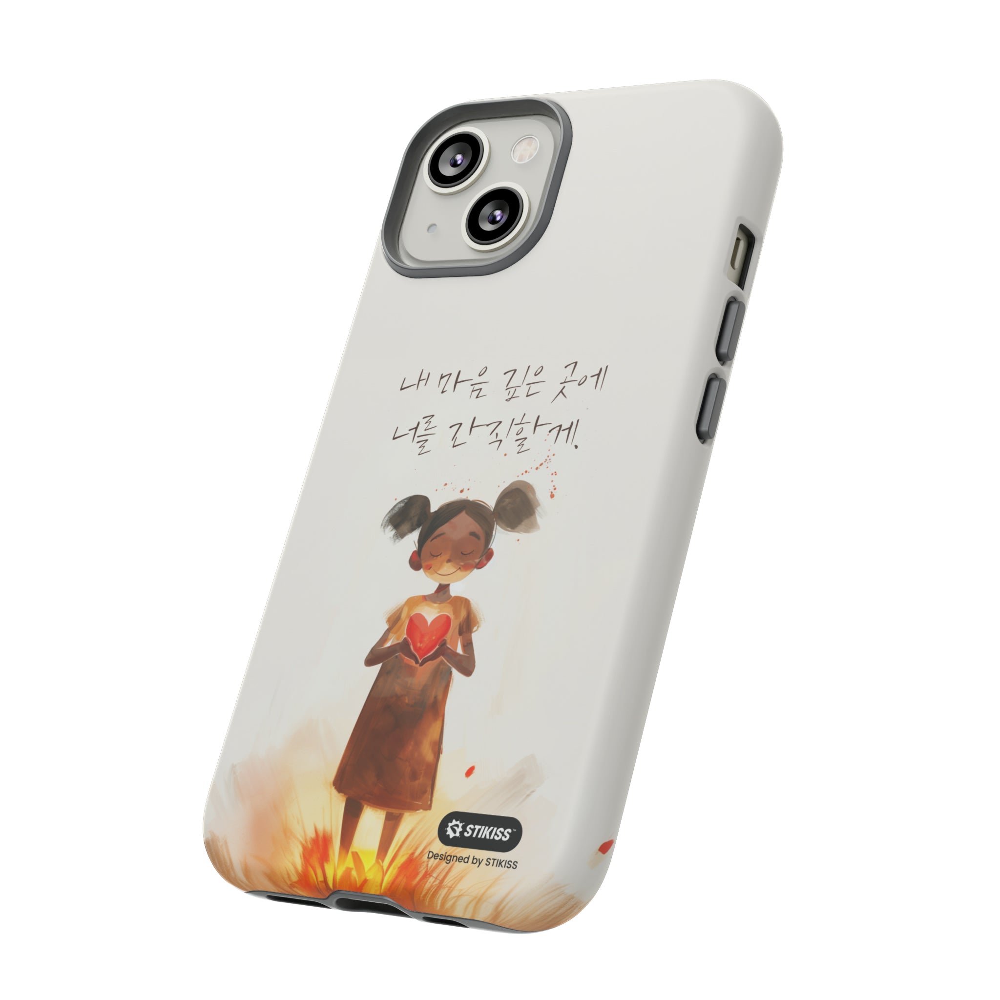 STIKISS™ Exploring Love Collection 005 - deep in my heart Tough iPhone Cases