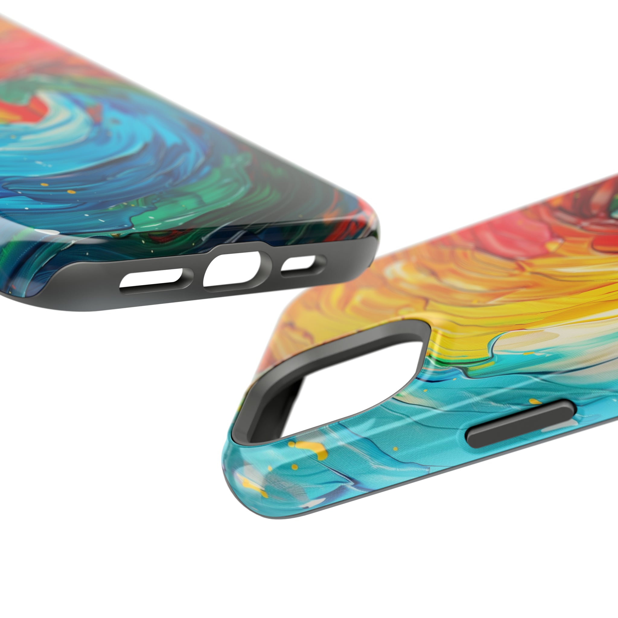 STIKISS™ Oil Paints Collection 01-018 Wave iPhone MagSafe Tough Case