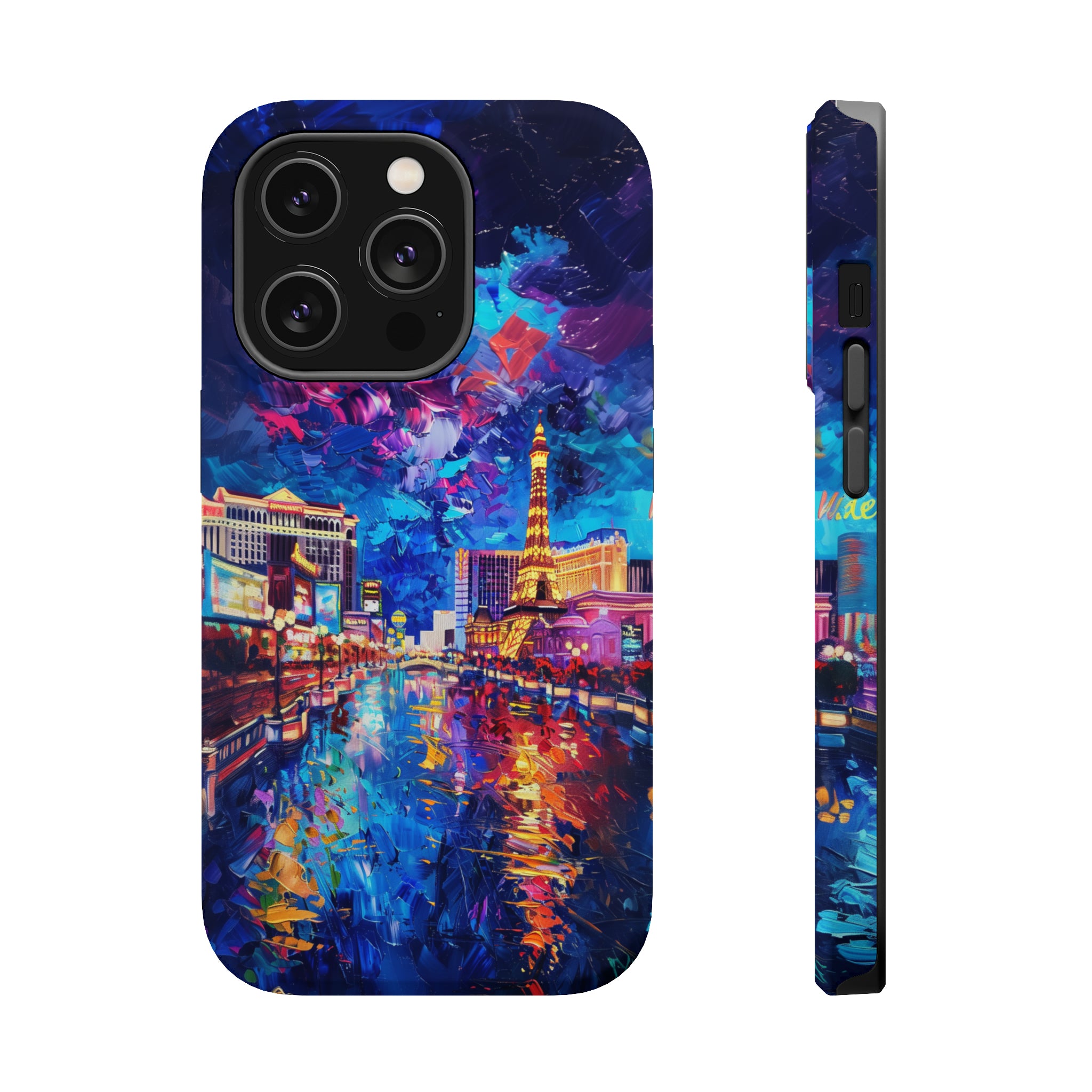 STIKISS™ Oil Paints Collection 01-012 Las Vegas iPhone MagSafe Tough Case