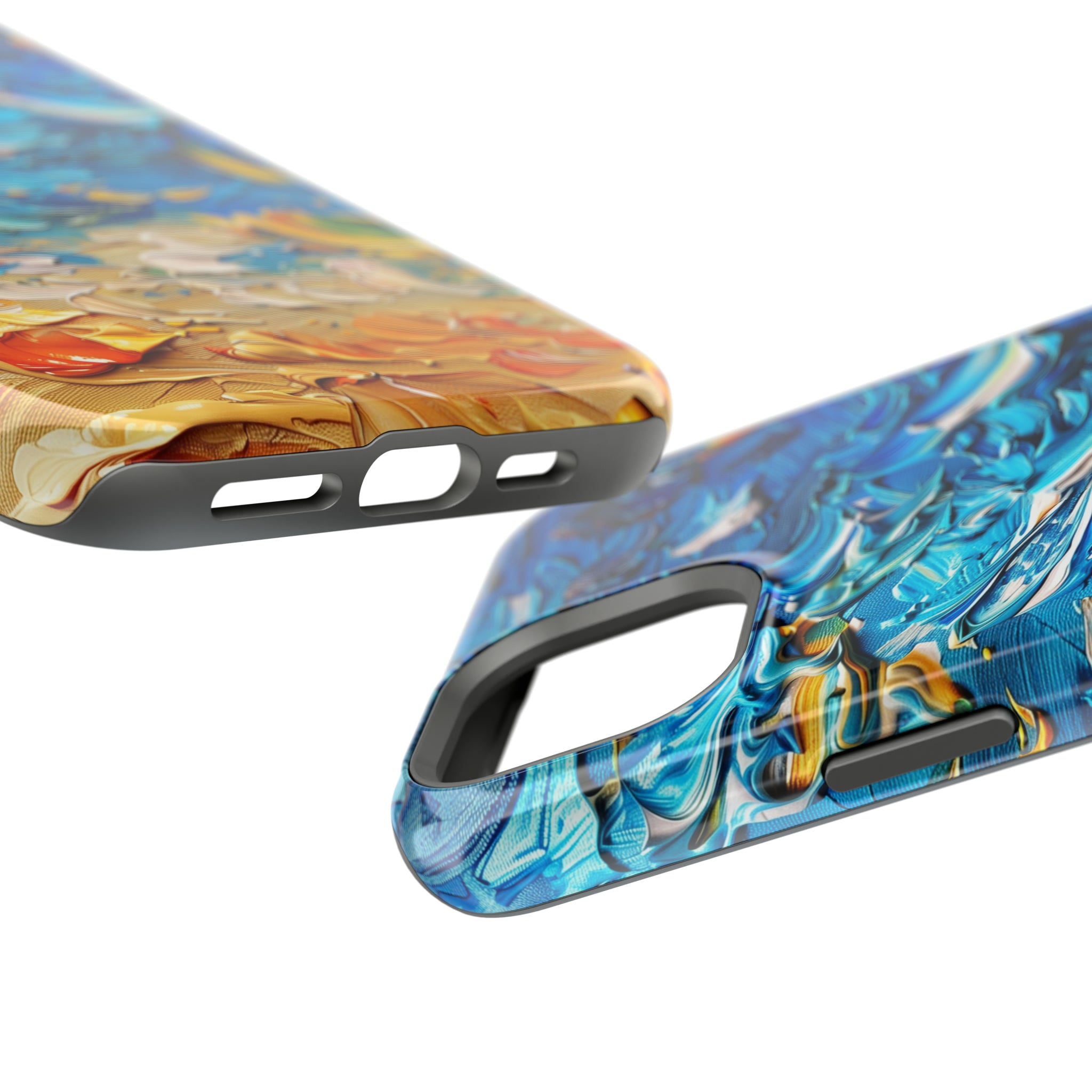 STIKISS™ Oil Paints Collection 01-008 Beach iPhone MagSafe Tough Case