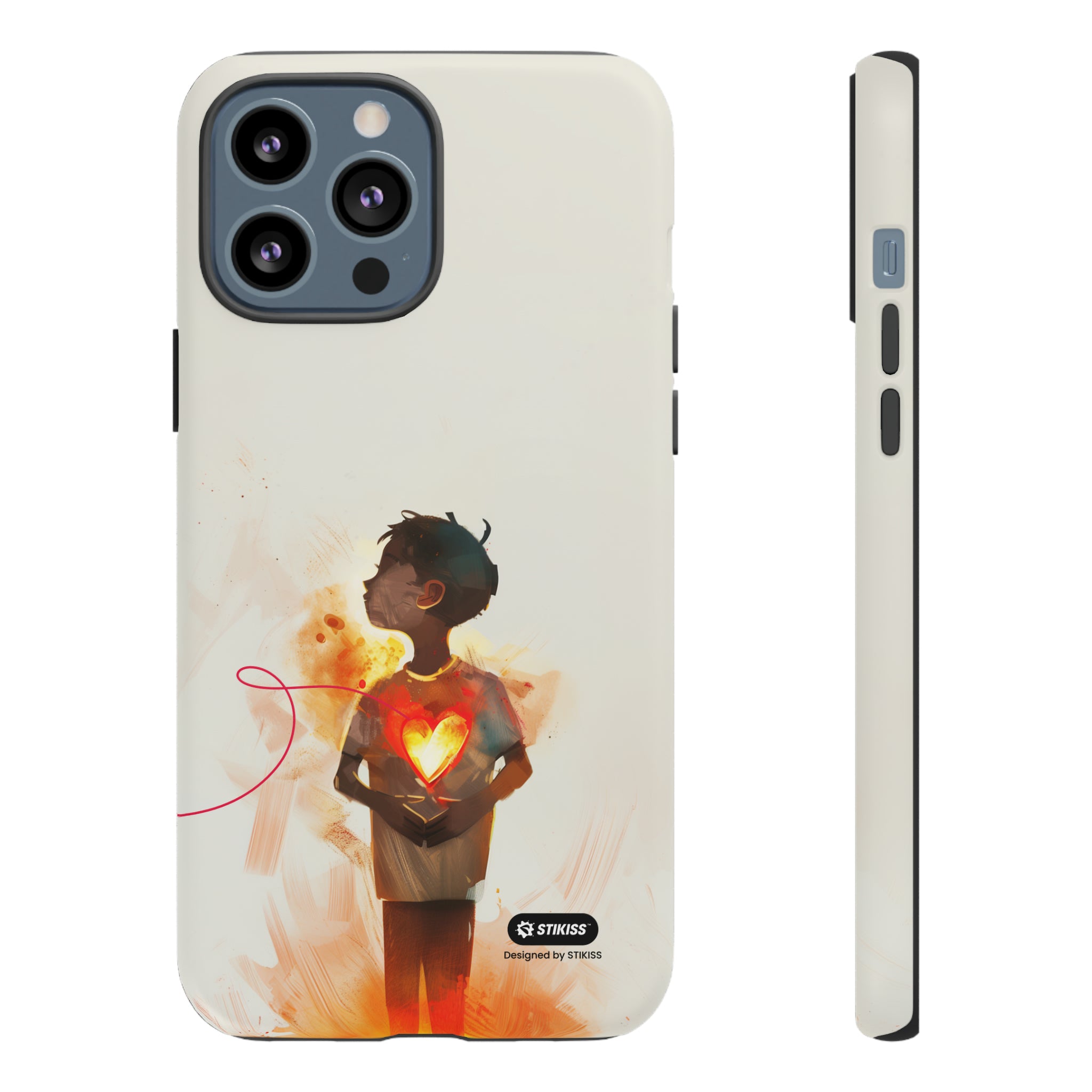 STIKISS™ Exploring Love Collection 011 - Lover Tough iPhone, Galaxy, Pixel phone Case