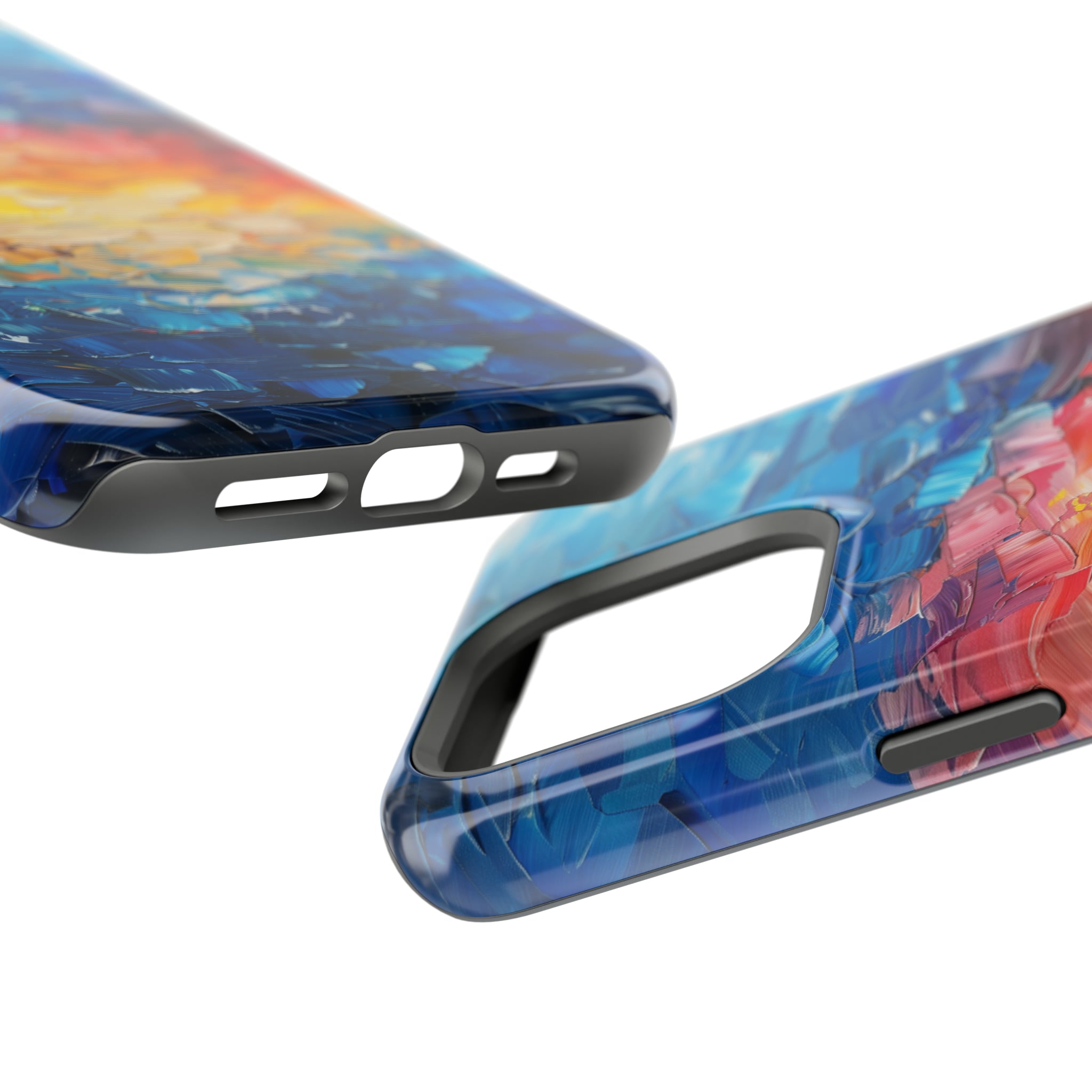 STIKISS™ Oil Paints Collection 01-004 Sunset iPhone MagSafe Tough Case