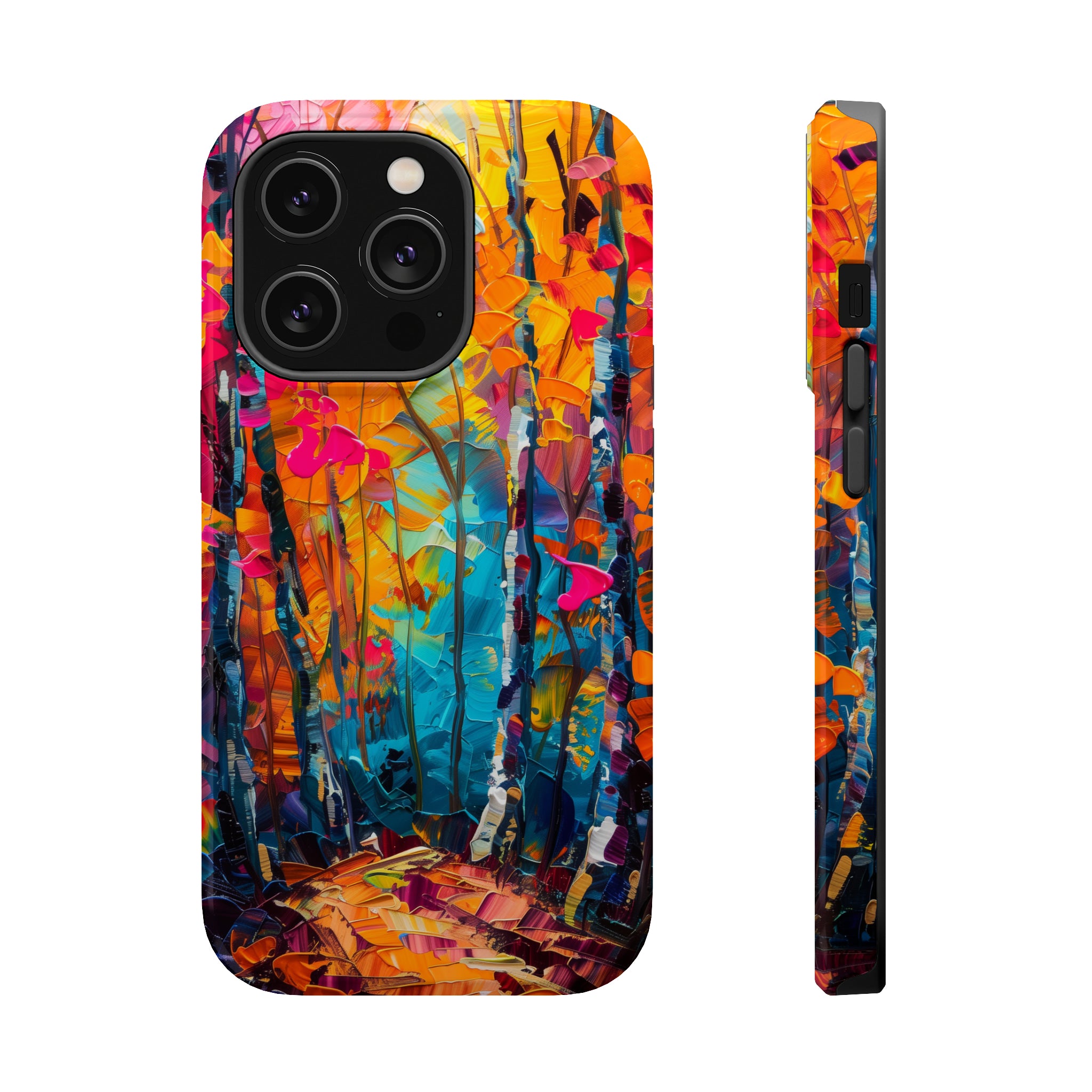 STIKISS™ Oil Paints Collection 01-002 Forest iPhone MagSafe Tough Case