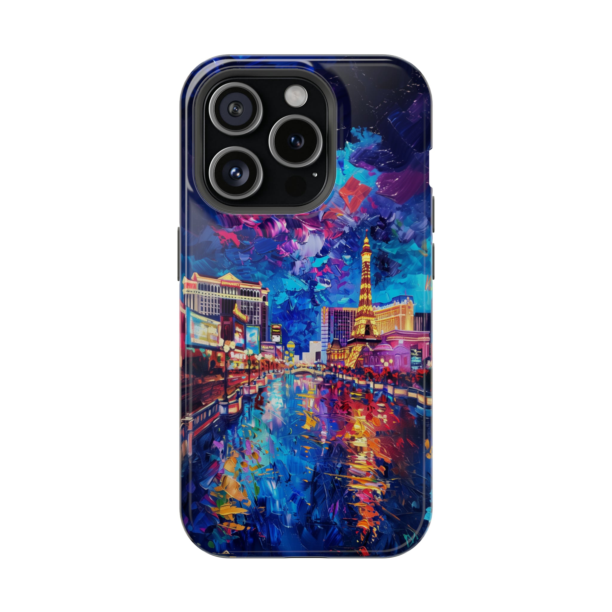 STIKISS™ Oil Paints Collection 01-012 Las Vegas iPhone MagSafe Tough Case