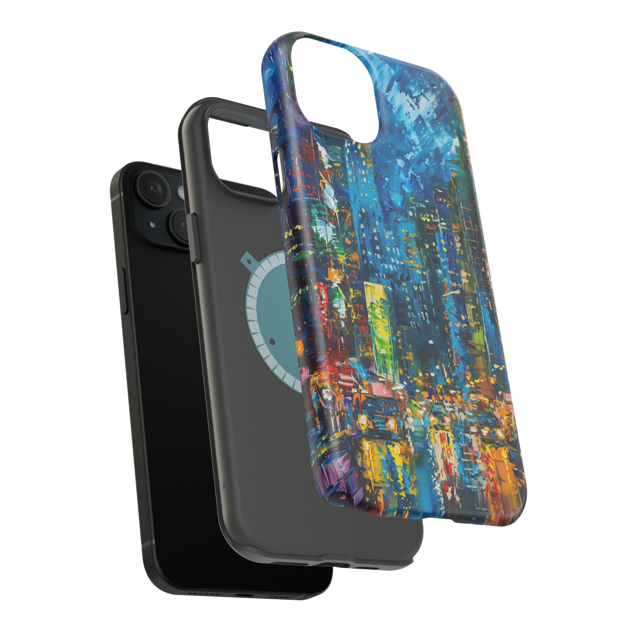 STIKISS™ Oil Paints Collection 01-005 New York iPhone MagSafe Tough Case