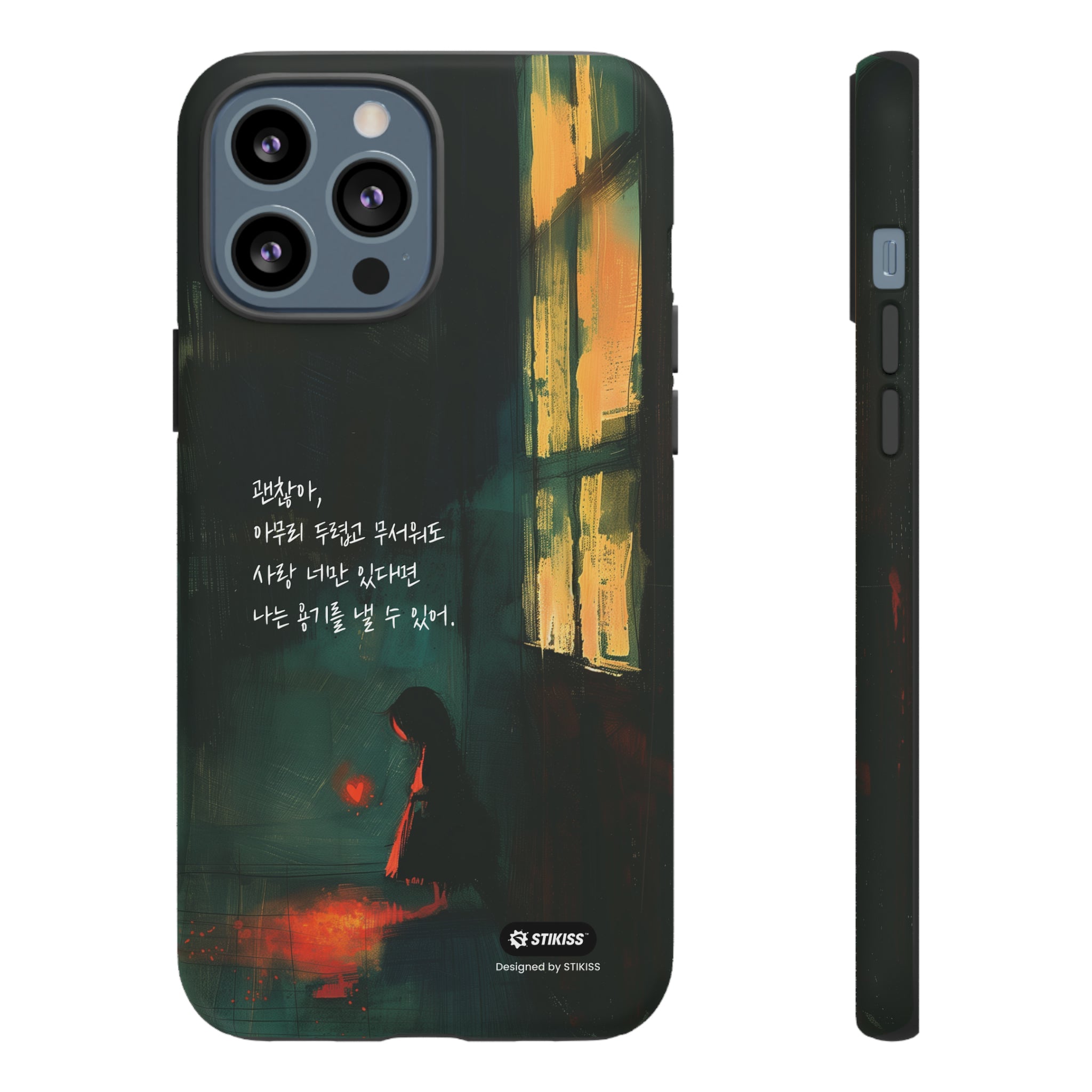 STIKISS™ Exploring Love Collection 001 - It's okay Tough iPhone Cases