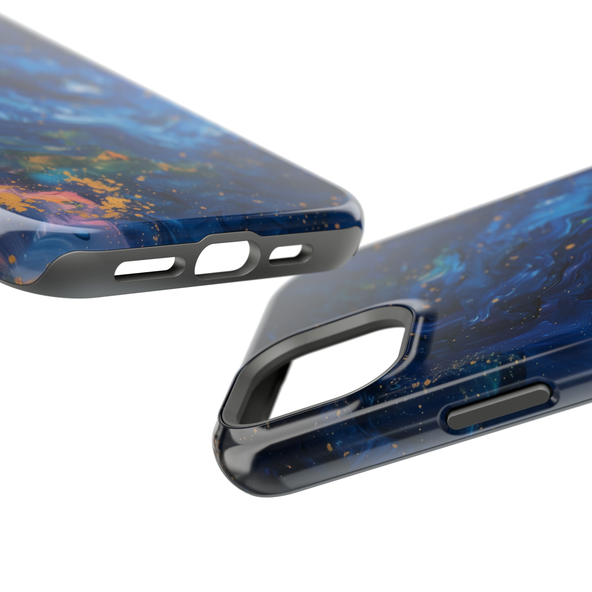 STIKISS™ Oil Paints Collection 01-013 Milky way iPhone MagSafe Tough Case