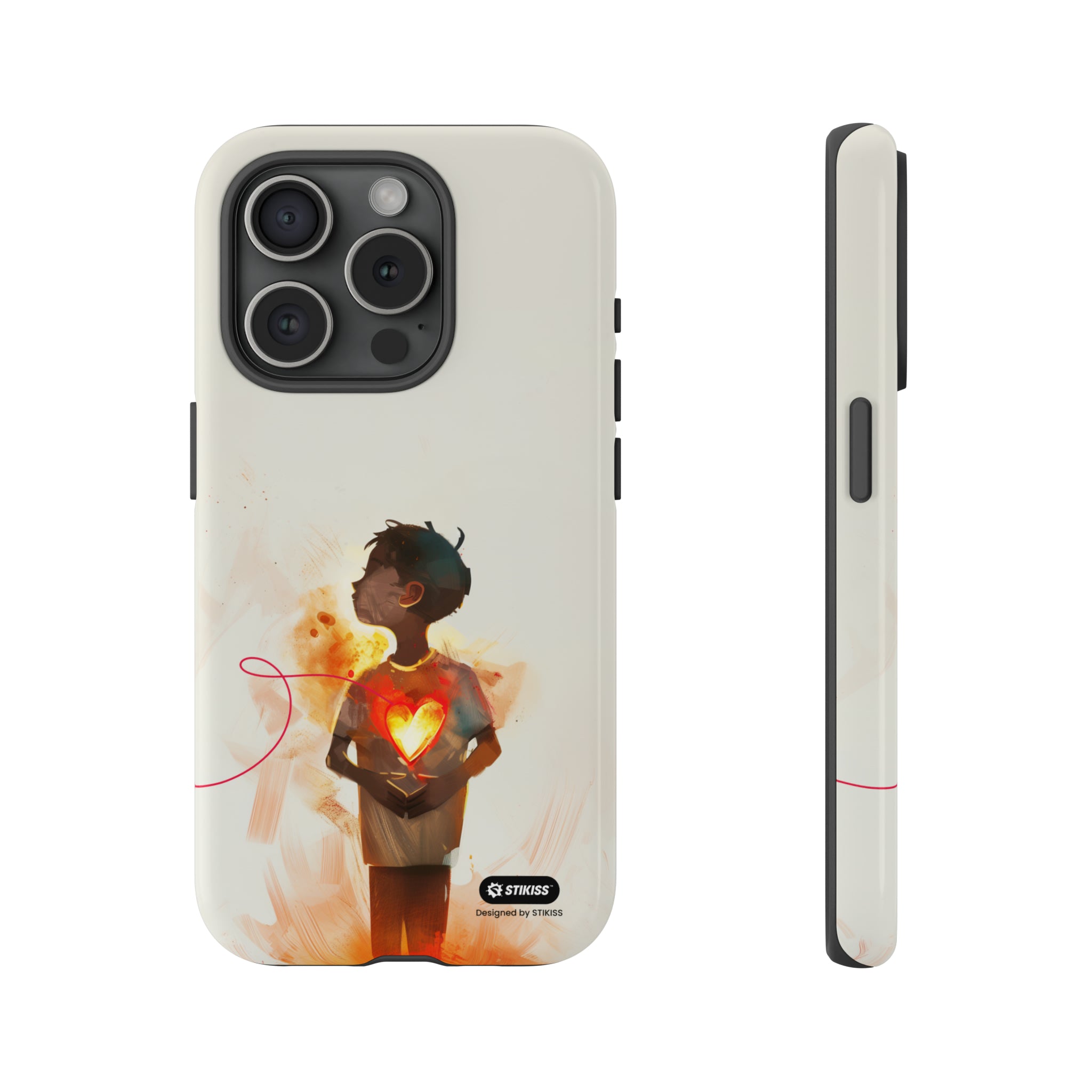 STIKISS™ Exploring Love Collection 011 - Lover Tough iPhone, Galaxy, Pixel phone Case