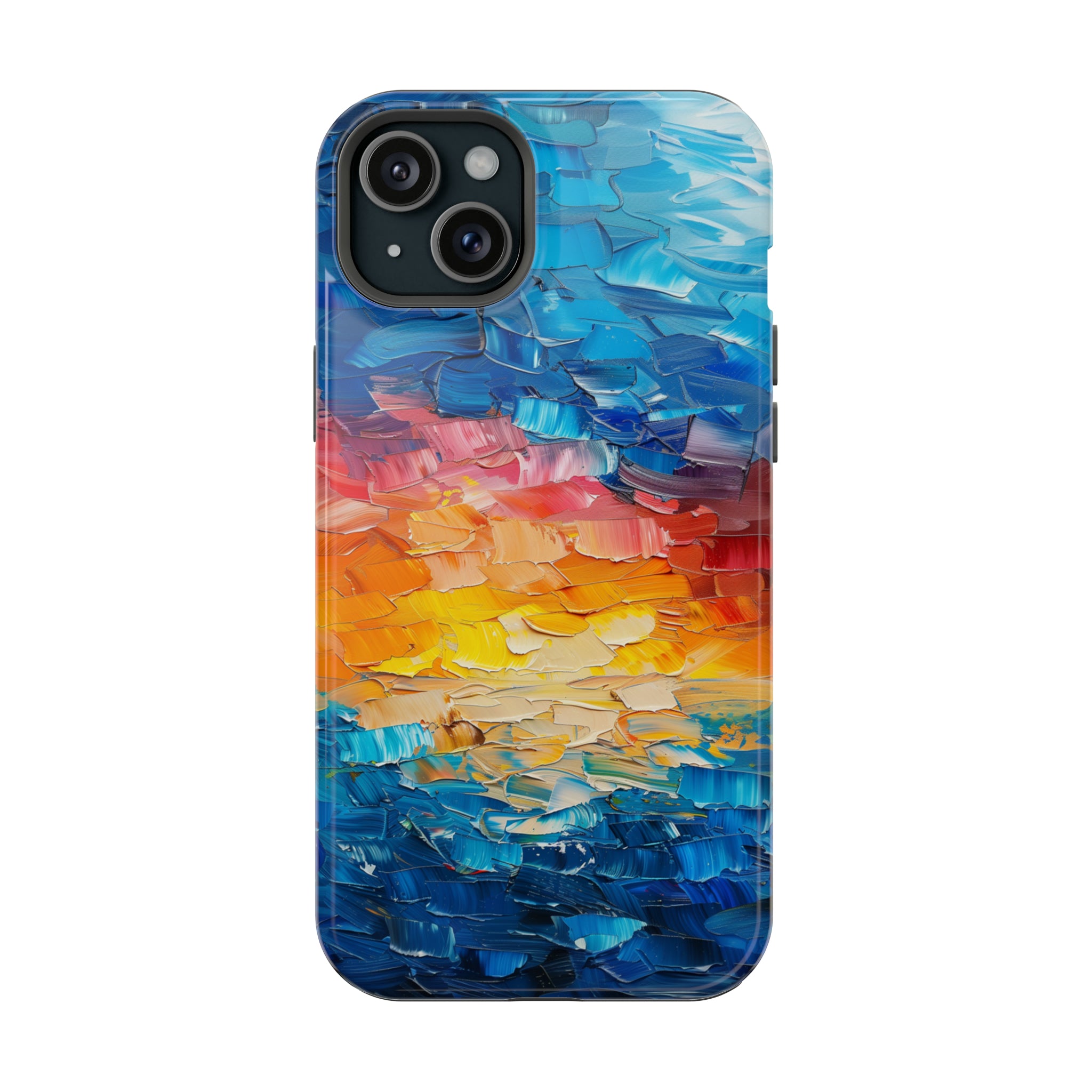 STIKISS™ Oil Paints Collection 01-004 Sunset iPhone MagSafe Tough Case