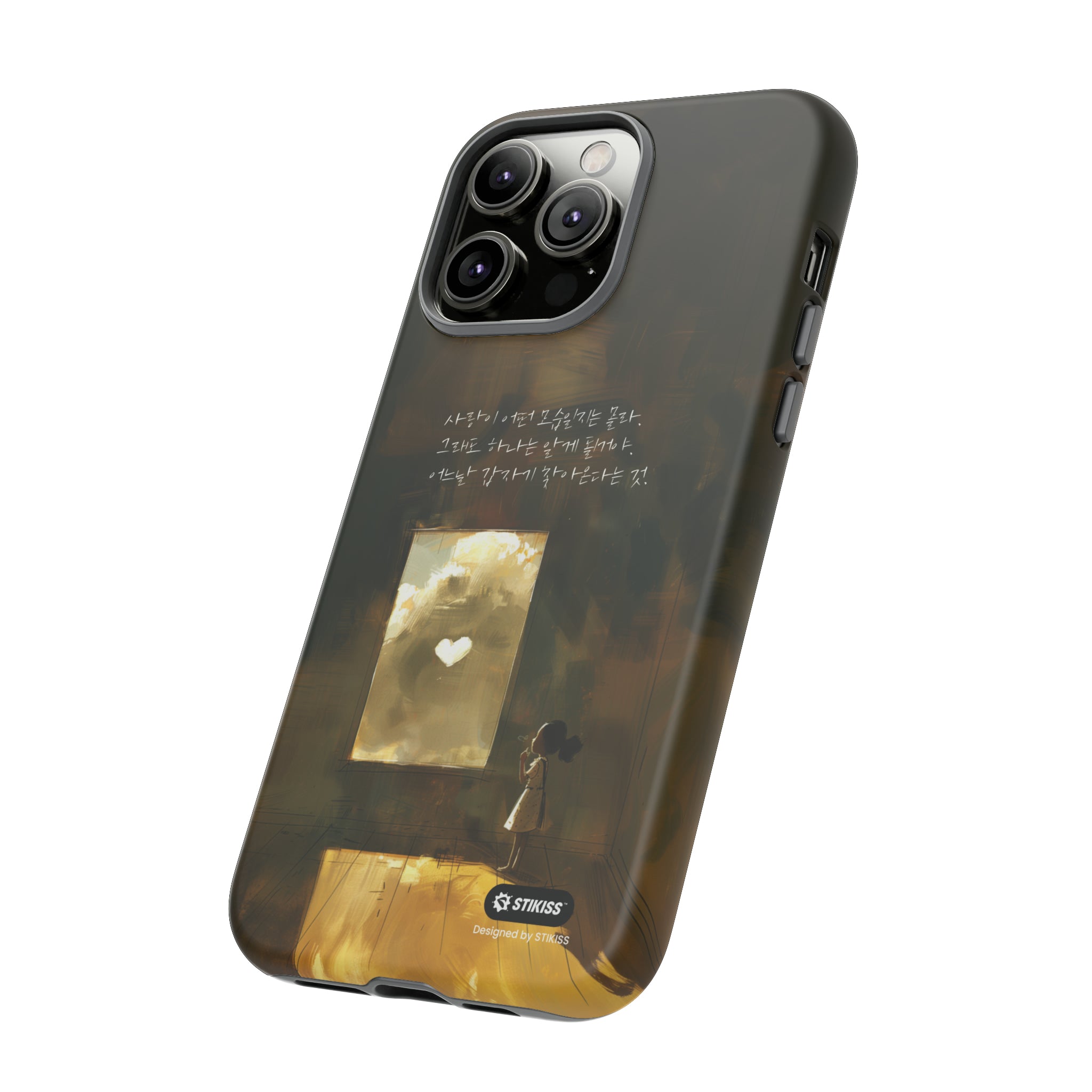 STIKISS™ Exploring Love Collection 004 - Love looks like Tough iPhone Cases