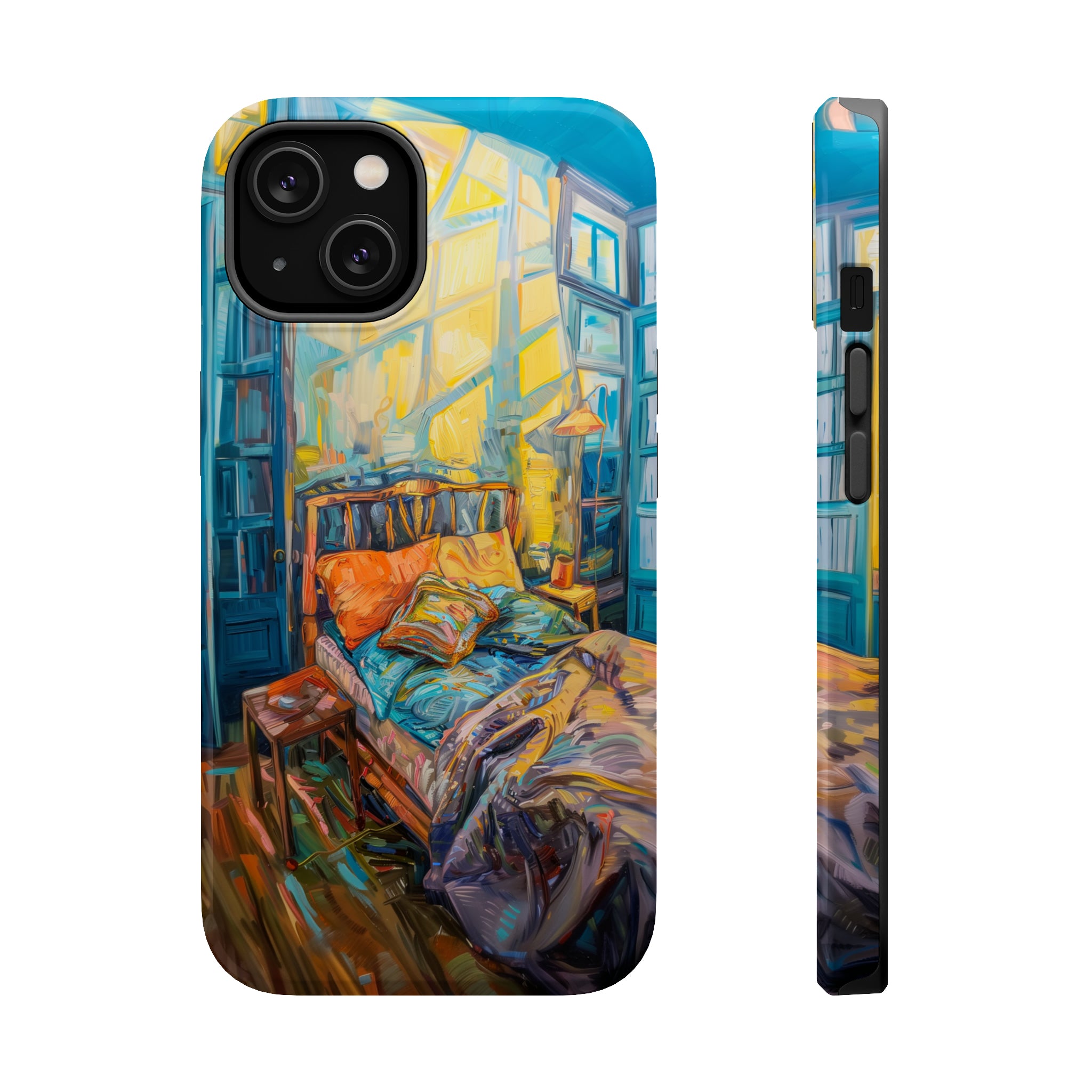 STIKISS™ Oil Paints Collection 01-020 Bed iPhone MagSafe Tough Case