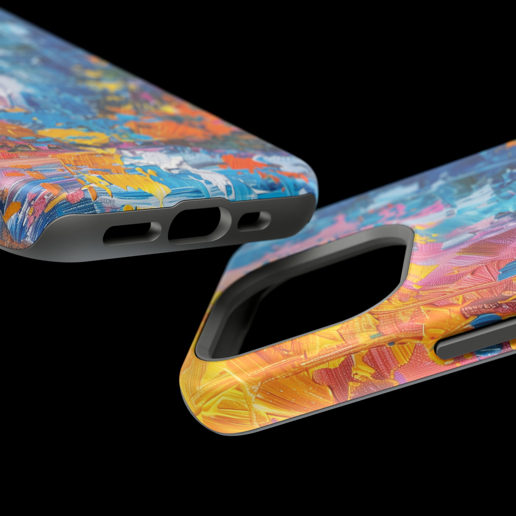 STIKISS™ Oil Paints Collection 01-010 Niagara Falls iPhone MagSafe Tough Case