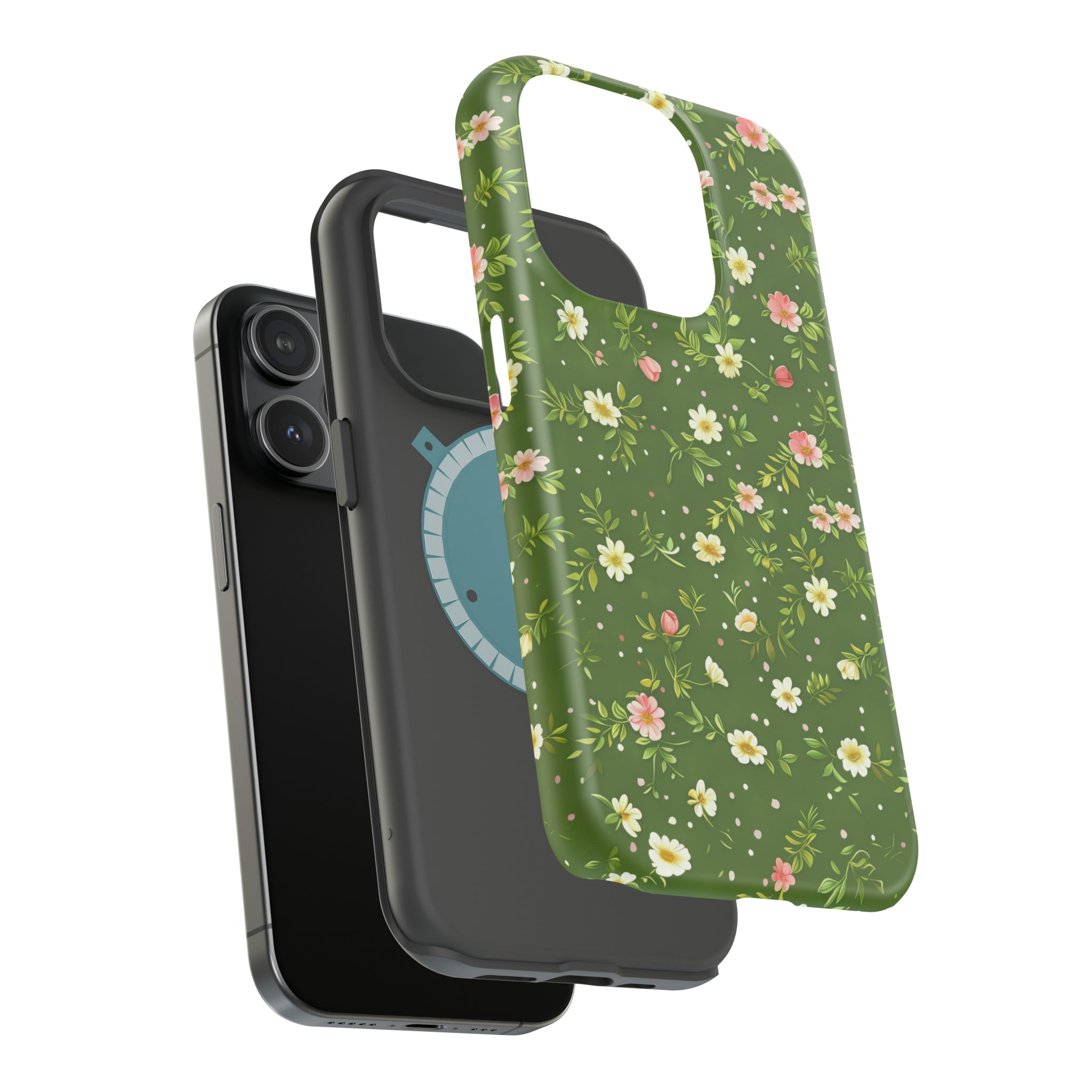 STIKISS™ Botanical Flowers Collection 02-003 iPhone MagSafe Tough Case