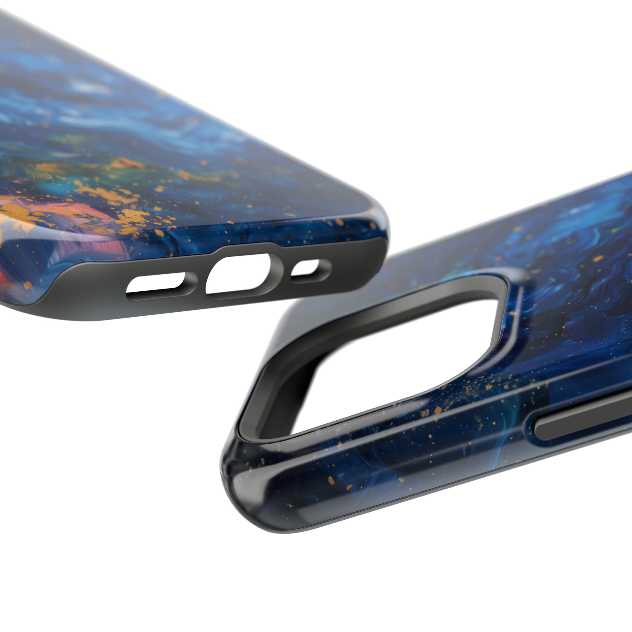 STIKISS™ Oil Paints Collection 01-013 Milky way iPhone MagSafe Tough Case