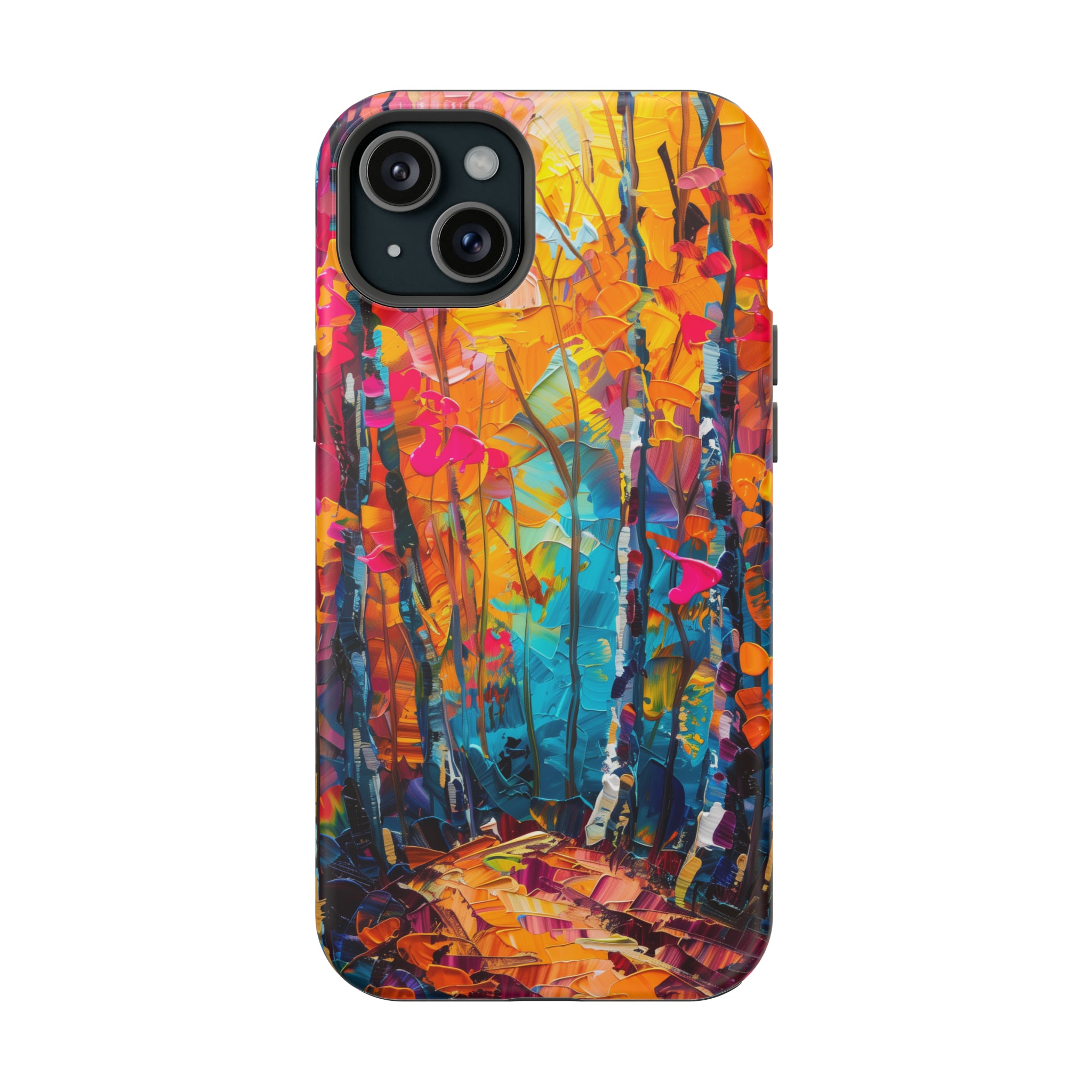 STIKISS™ Oil Paints Collection 01-002 Forest iPhone MagSafe Tough Case