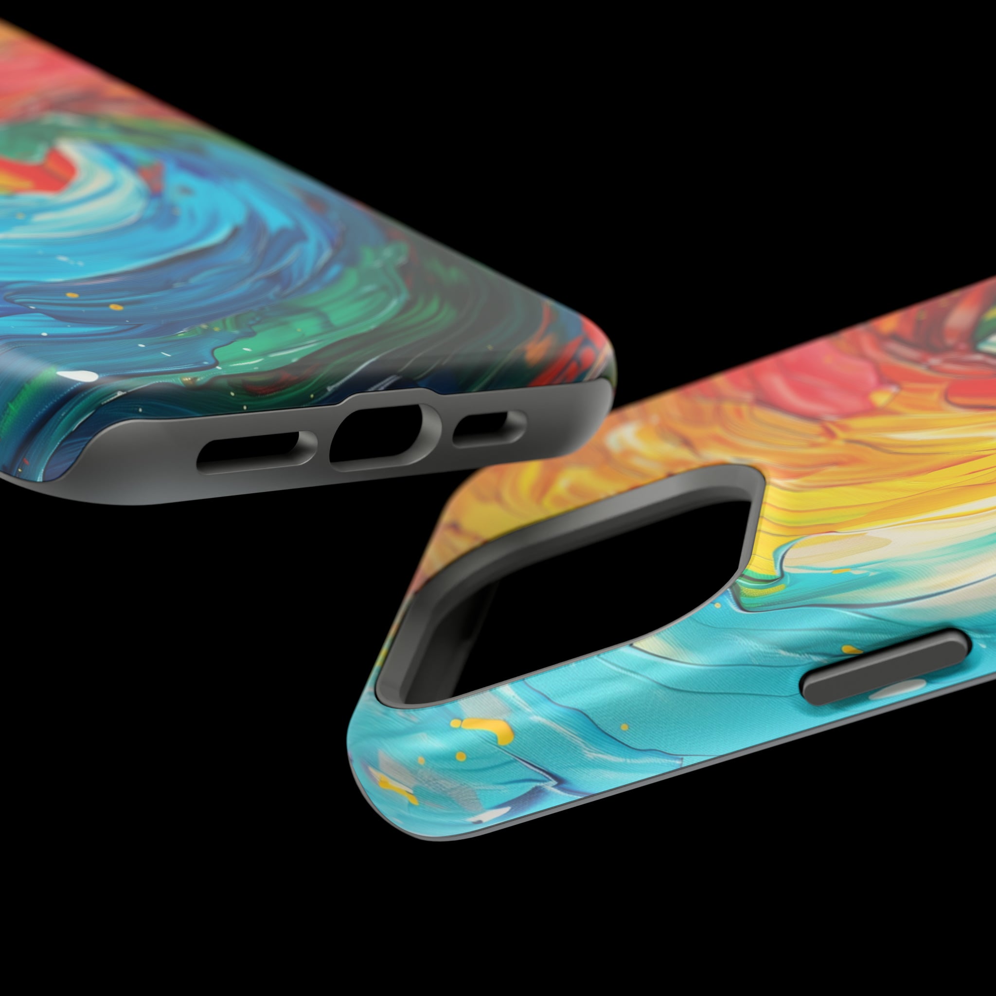 STIKISS™ Oil Paints Collection 01-018 Wave iPhone MagSafe Tough Case