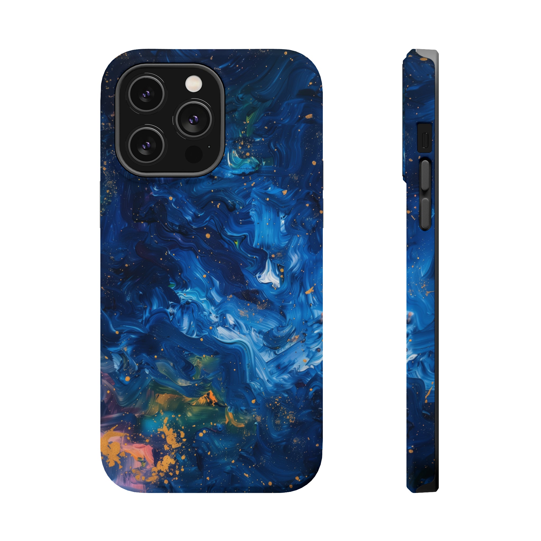 STIKISS™ Oil Paints Collection 01-013 Milky way iPhone MagSafe Tough Case