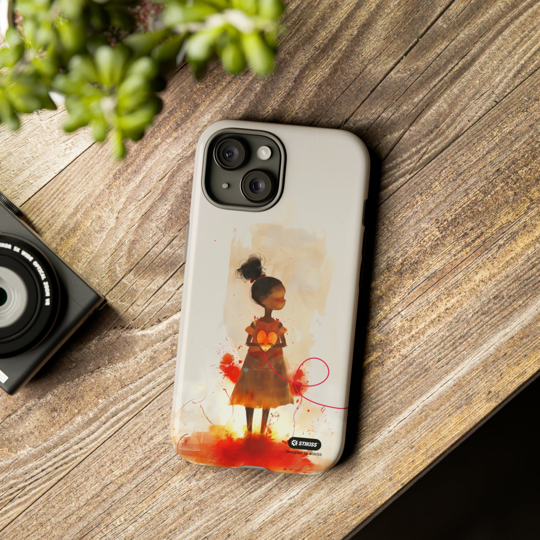 STIKISS™ Exploring Love Collection 010 - Lover Tough iPhone, Galaxy, Pixel phone Case