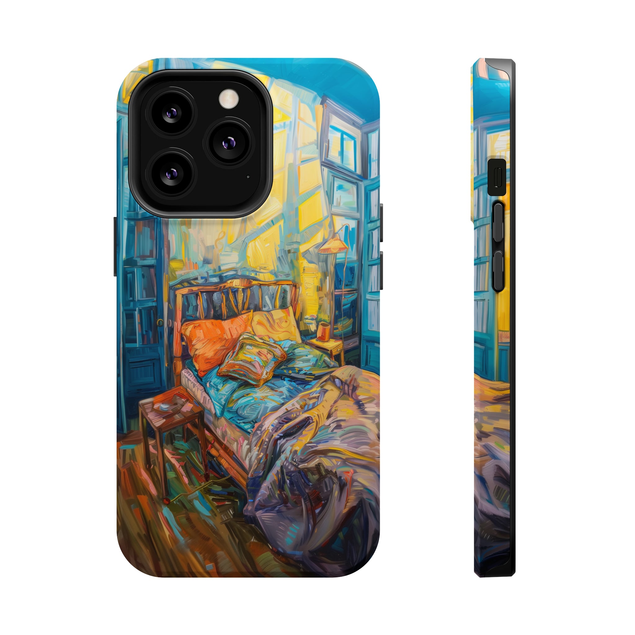 STIKISS™ Oil Paints Collection 01-020 Bed iPhone MagSafe Tough Case