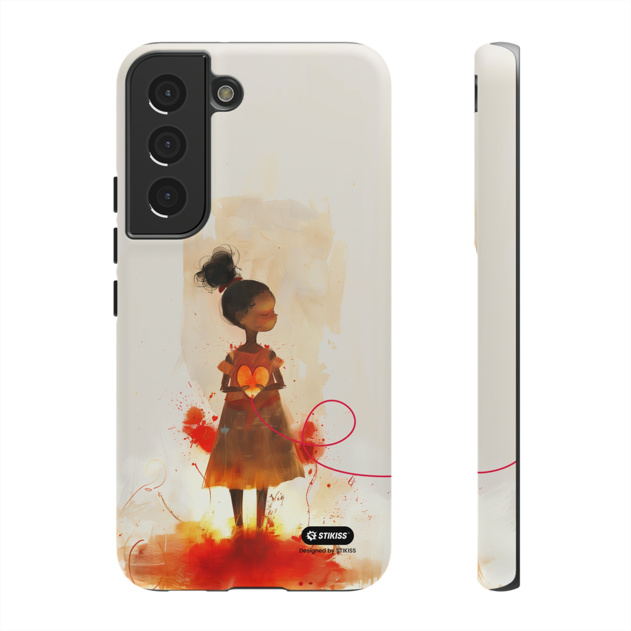 STIKISS™ Exploring Love Collection 010 - Lover Tough iPhone, Galaxy, Pixel phone Case