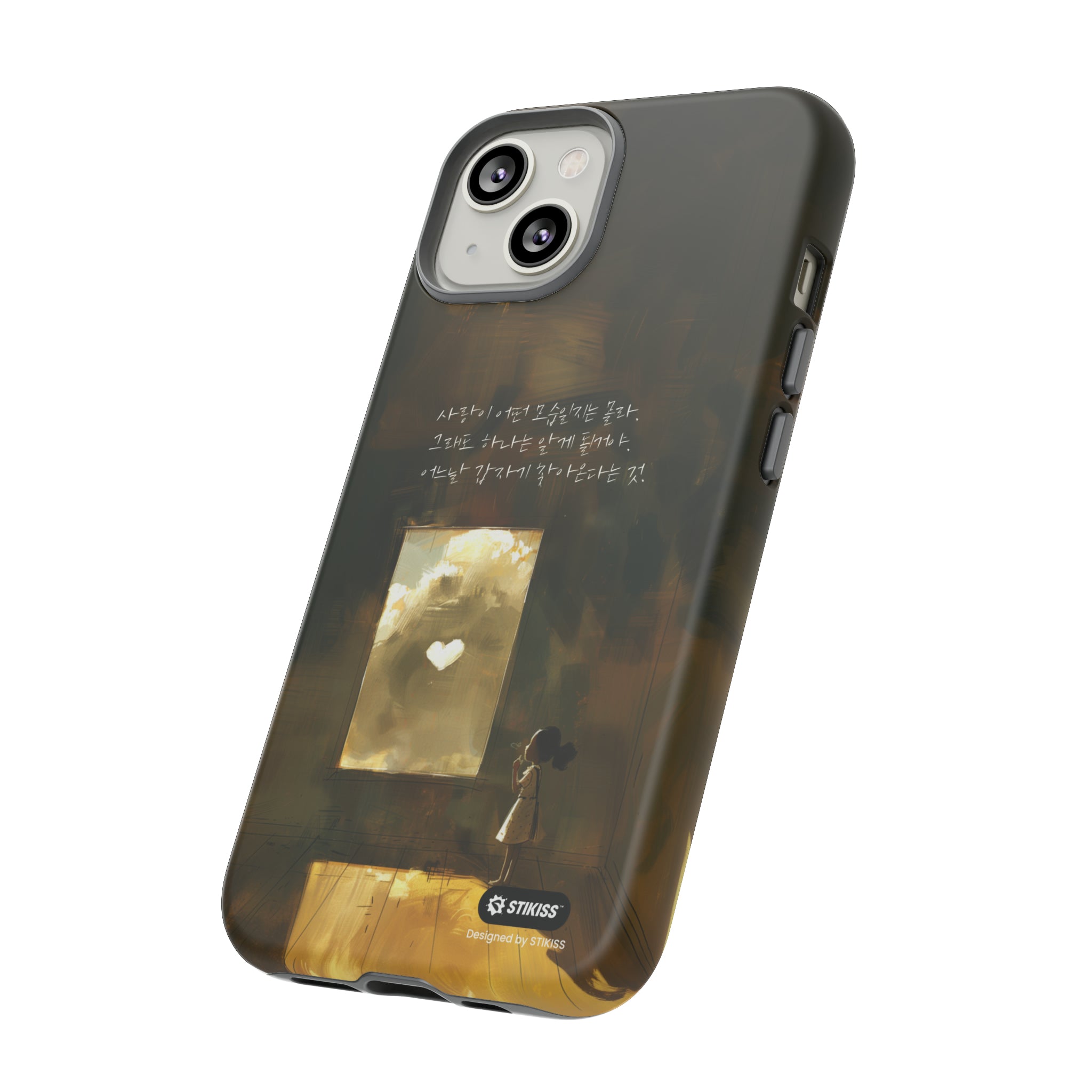 STIKISS™ Exploring Love Collection 004 - Love looks like Tough iPhone Cases