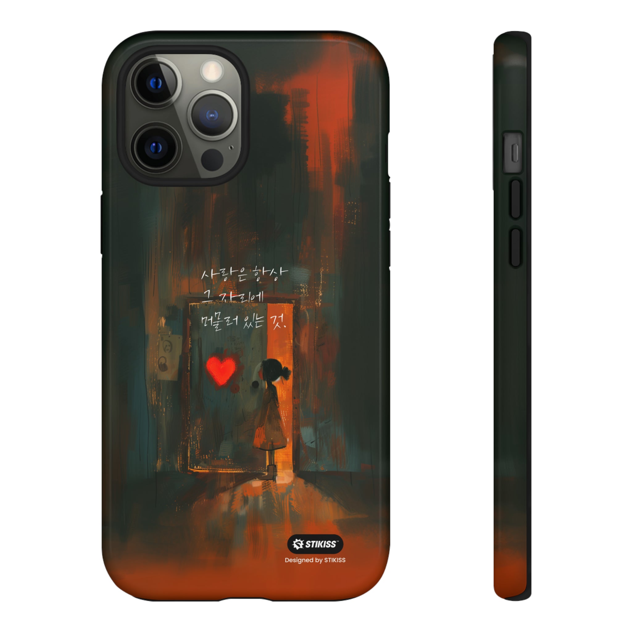 STIKISS™ Exploring Love Collection 002 - Love always Tough iPhone Cases