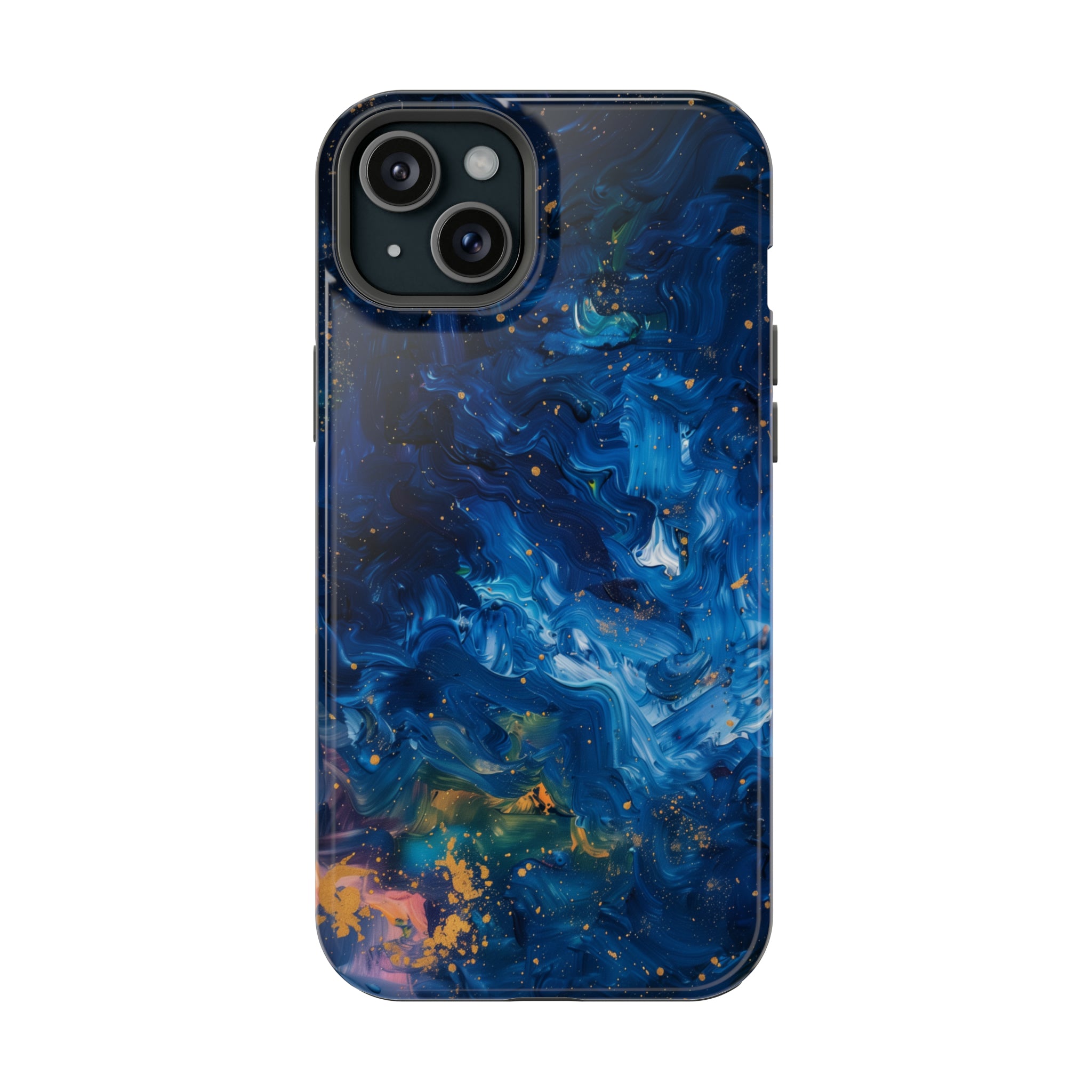 STIKISS™ Oil Paints Collection 01-013 Milky way iPhone MagSafe Tough Case