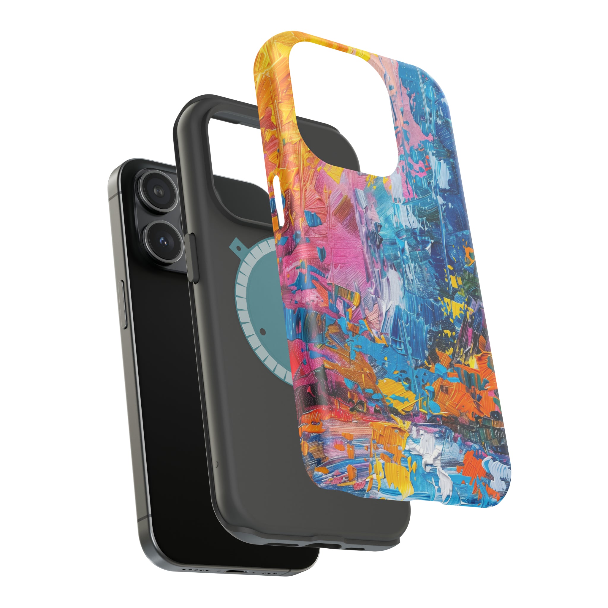 STIKISS™ Oil Paints Collection 01-010 Niagara Falls iPhone MagSafe Tough Case