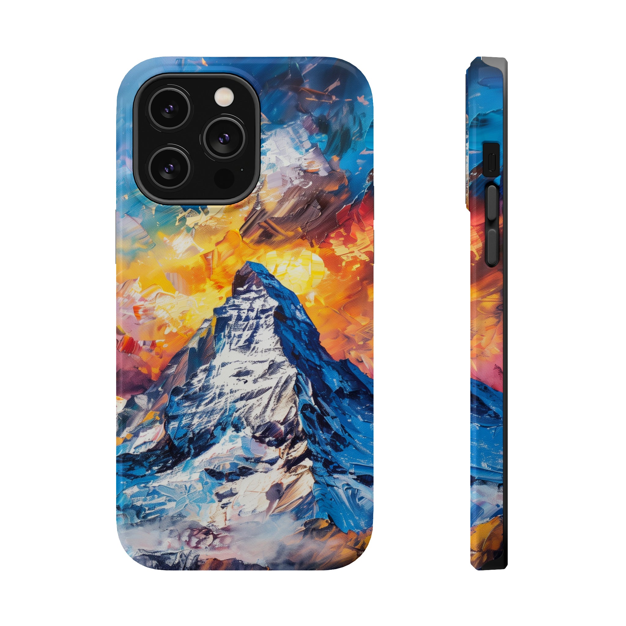 STIKISS™ Oil Paints Collection 01-009 Mount Everest iPhone MagSafe Tough Case