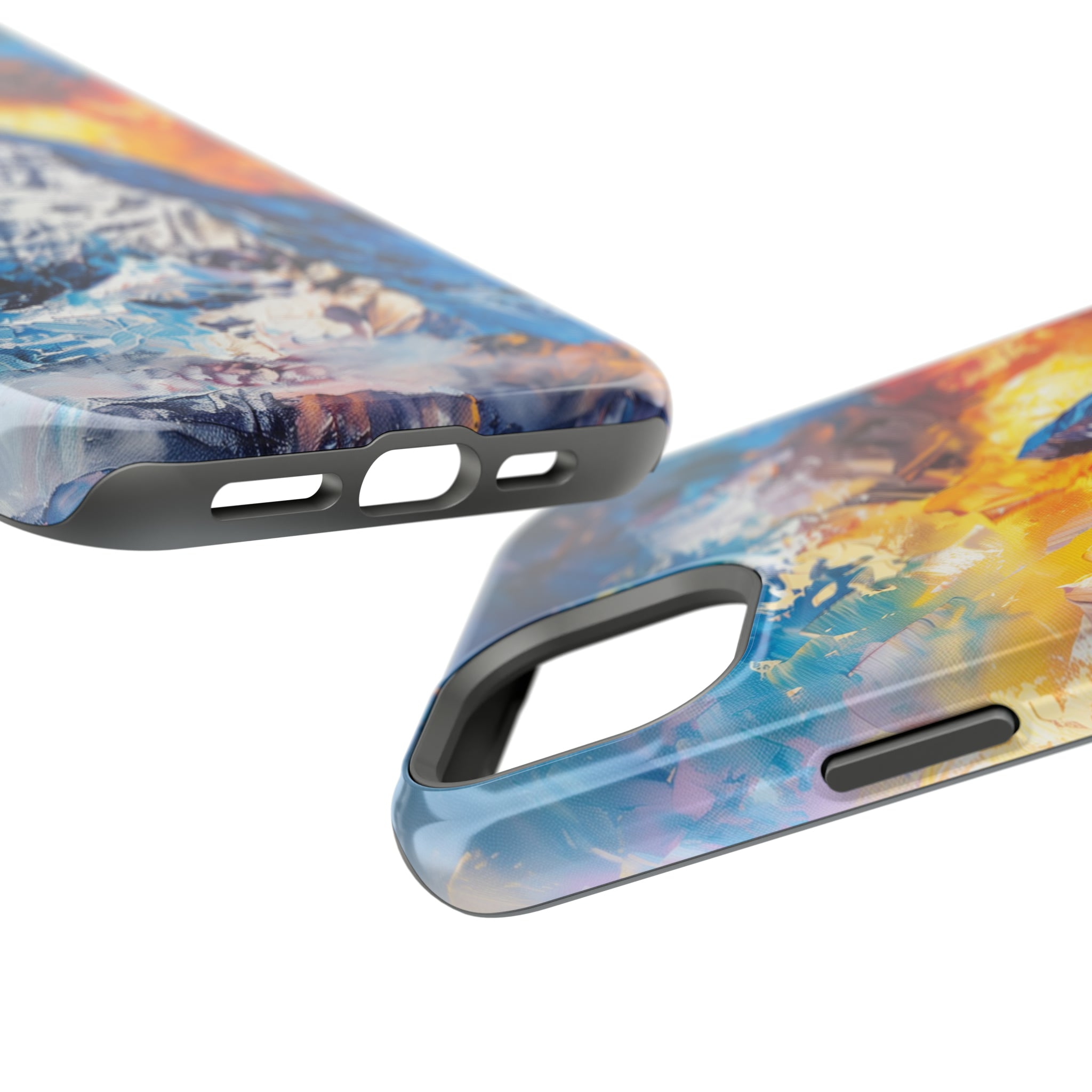 STIKISS™ Oil Paints Collection 01-009 Mount Everest iPhone MagSafe Tough Case