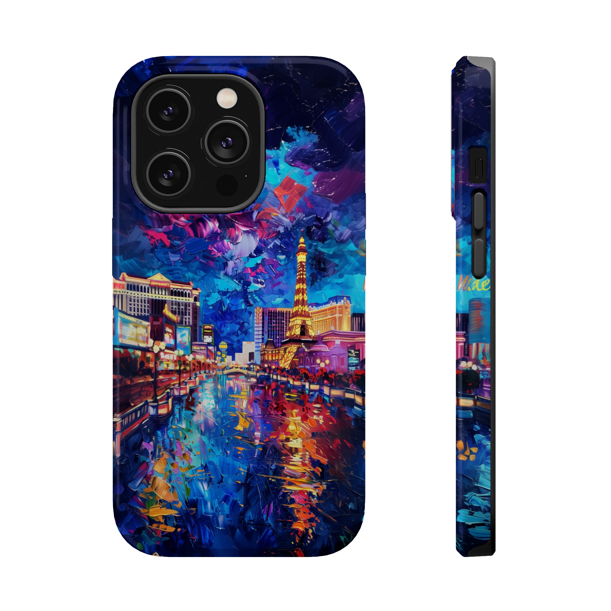 STIKISS™ Oil Paints Collection 01-012 Las Vegas iPhone MagSafe Tough Case