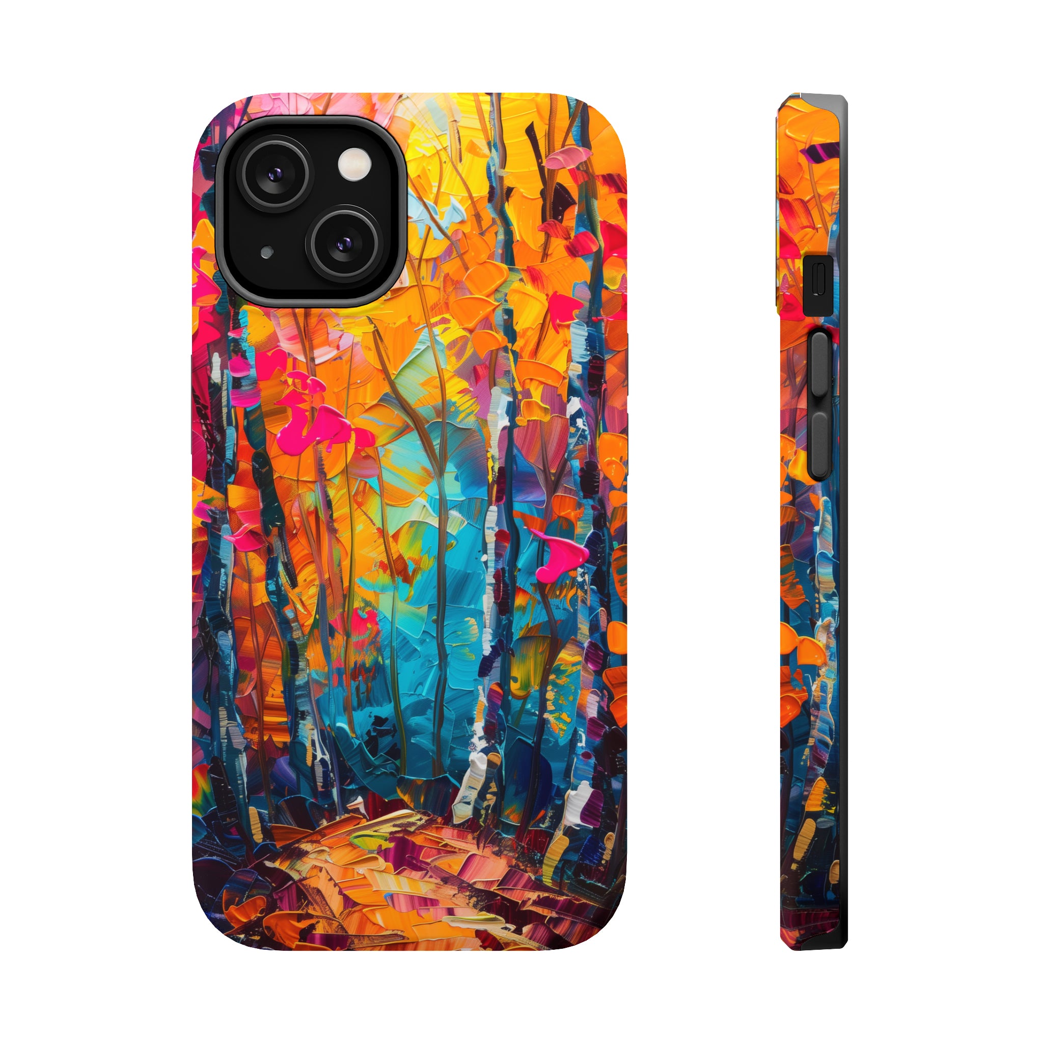 STIKISS™ Oil Paints Collection 01-002 Forest iPhone MagSafe Tough Case