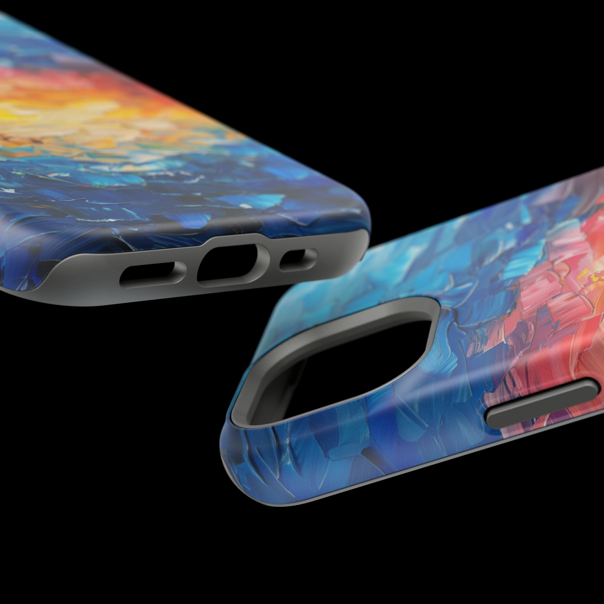 STIKISS™ Oil Paints Collection 01-004 Sunset iPhone MagSafe Tough Case