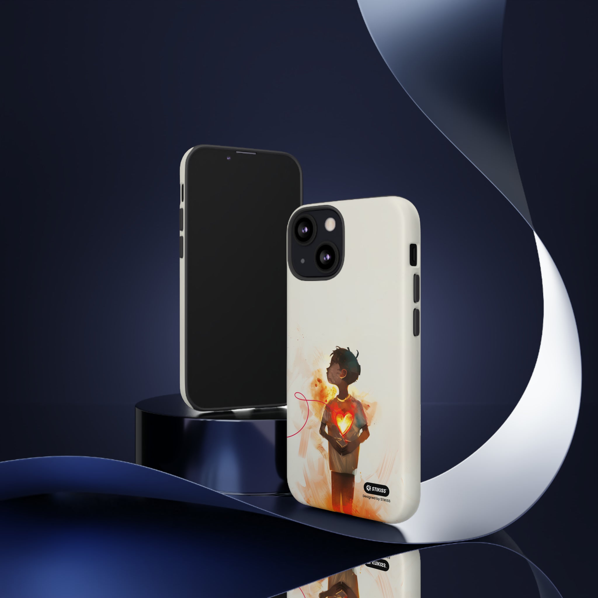 STIKISS™ Exploring Love Collection 011 - Lover Tough iPhone, Galaxy, Pixel phone Case