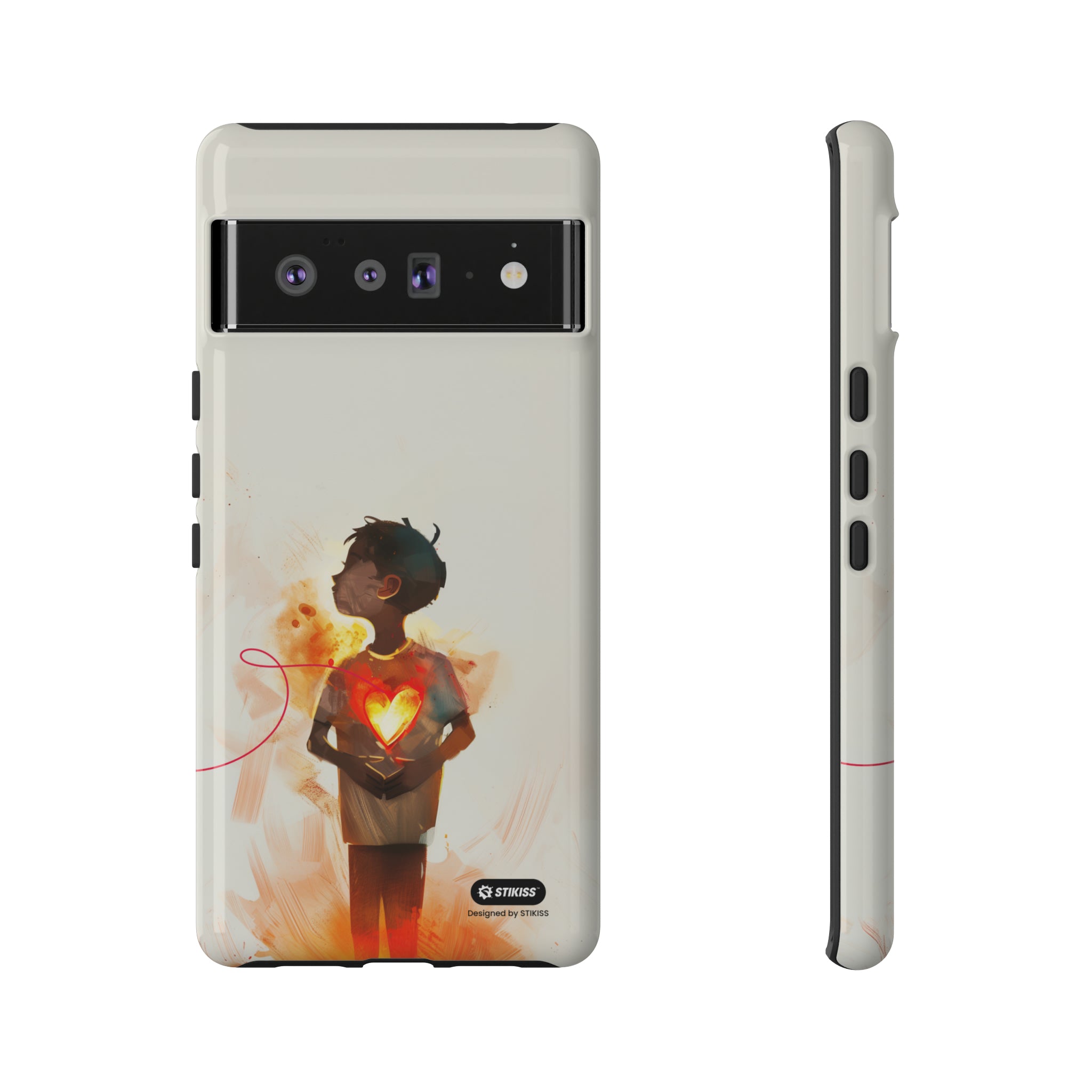 STIKISS™ Exploring Love Collection 011 - Lover Tough iPhone, Galaxy, Pixel phone Case