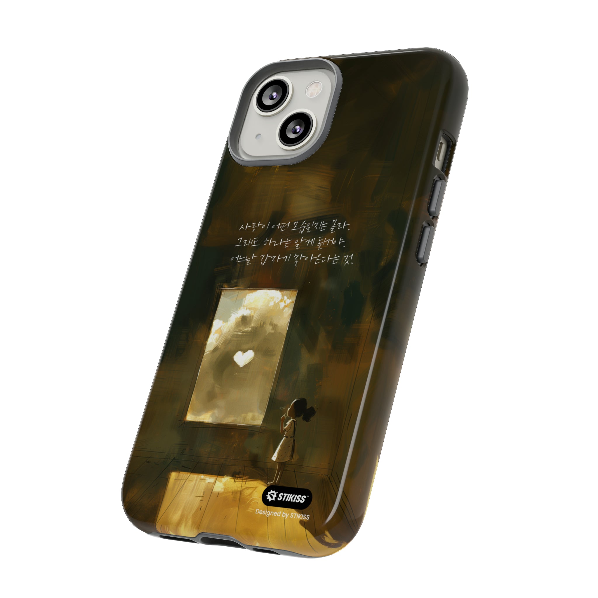 STIKISS™ Exploring Love Collection 004 - Love looks like Tough iPhone Cases