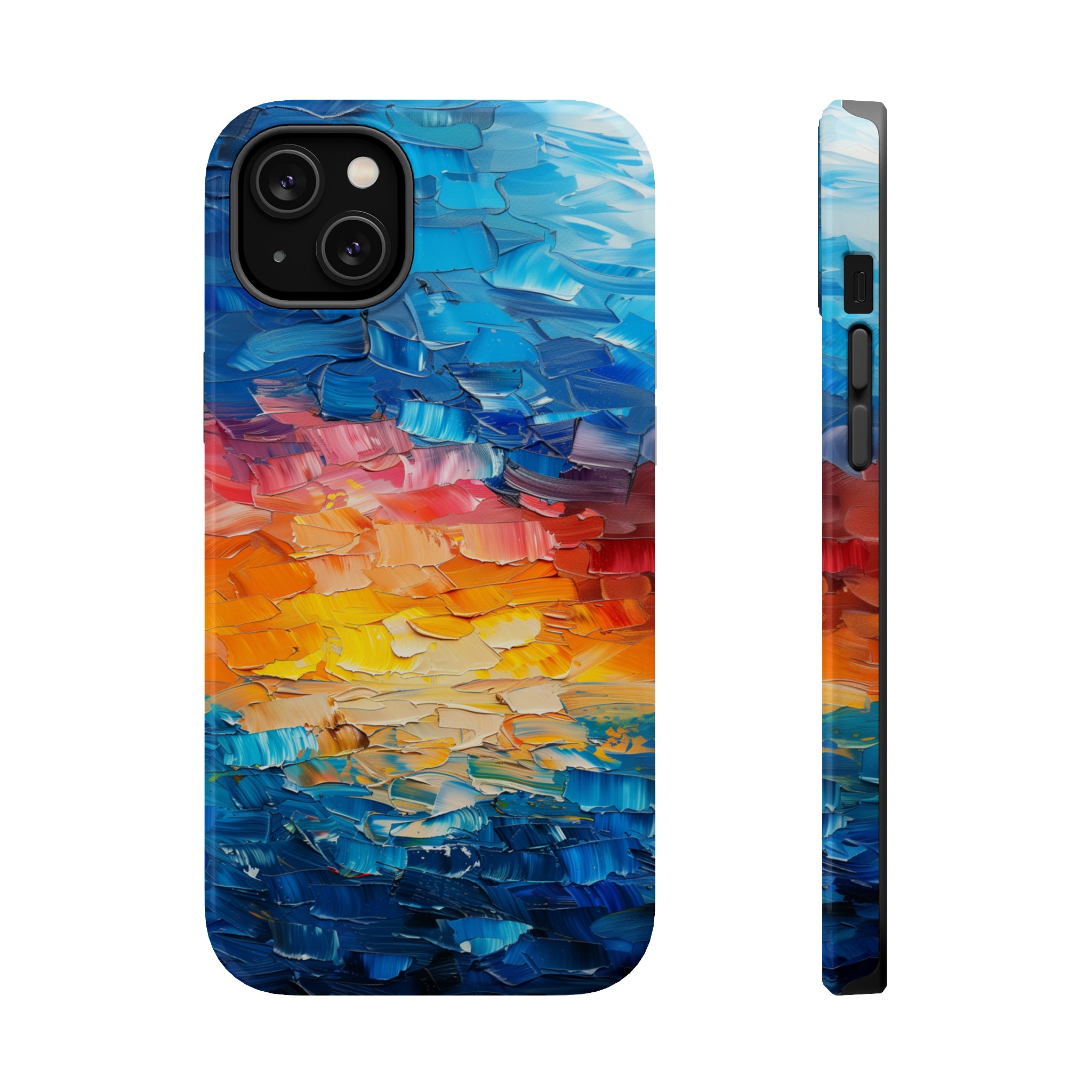 STIKISS™ Oil Paints Collection 01-004 Sunset iPhone MagSafe Tough Case